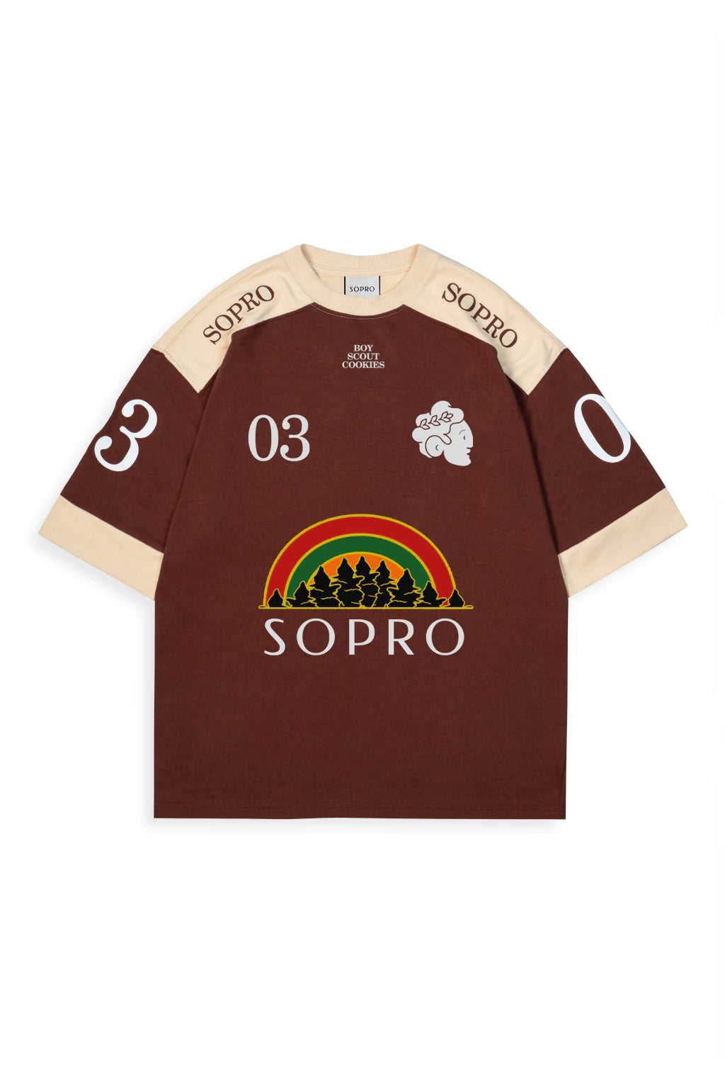 Camiseta Sopro Rolimã Racing Marrom