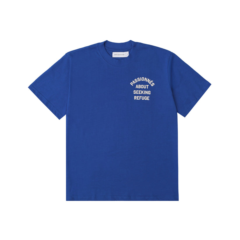 Camiseta Soleil About Seeking Refuge Azul