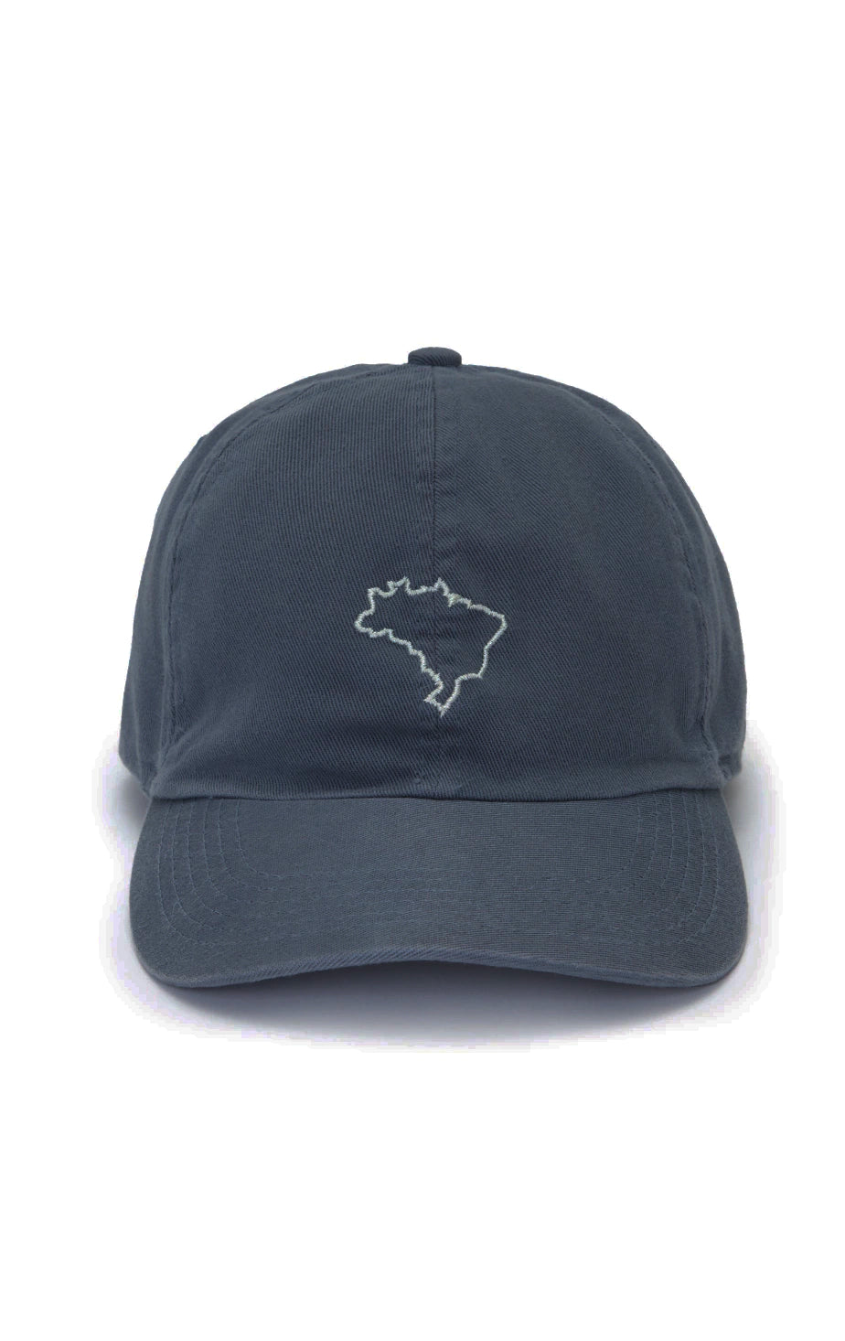 Boné Bossa Mapa Brasil Azul Escuro - Sarja Premium
