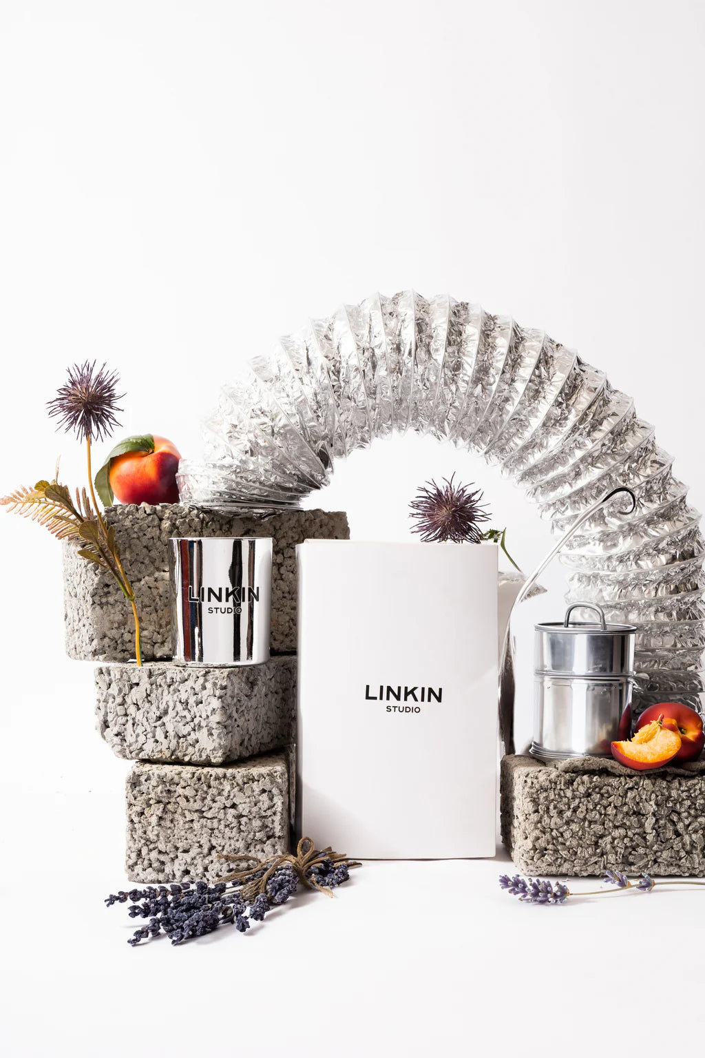 Vela Aromatica Linkin Lavanda e Nectarine 150G Média
