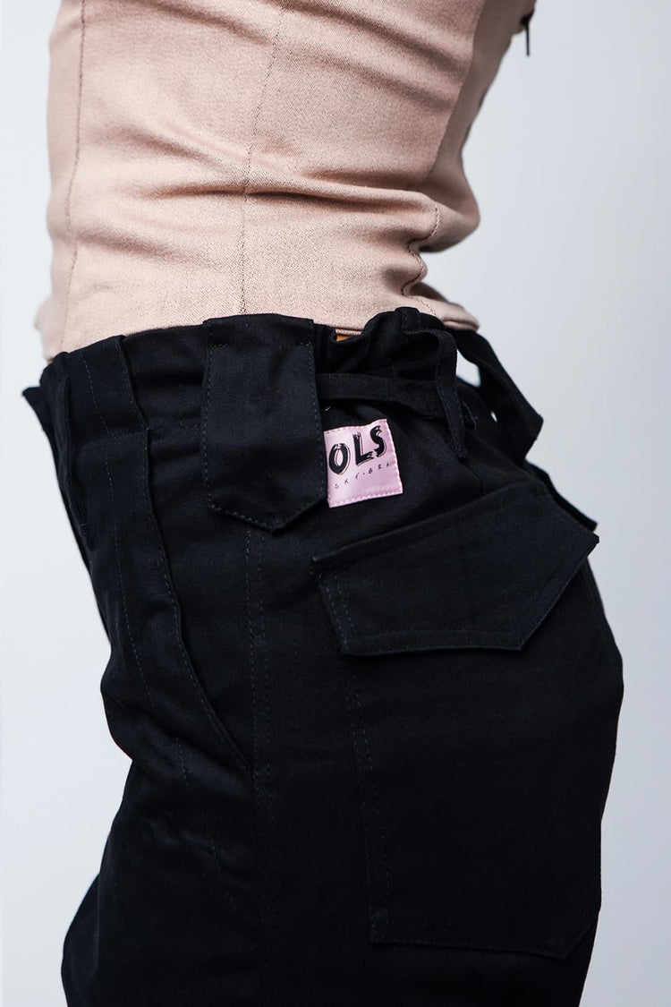 Calça Stripes Cargo Black