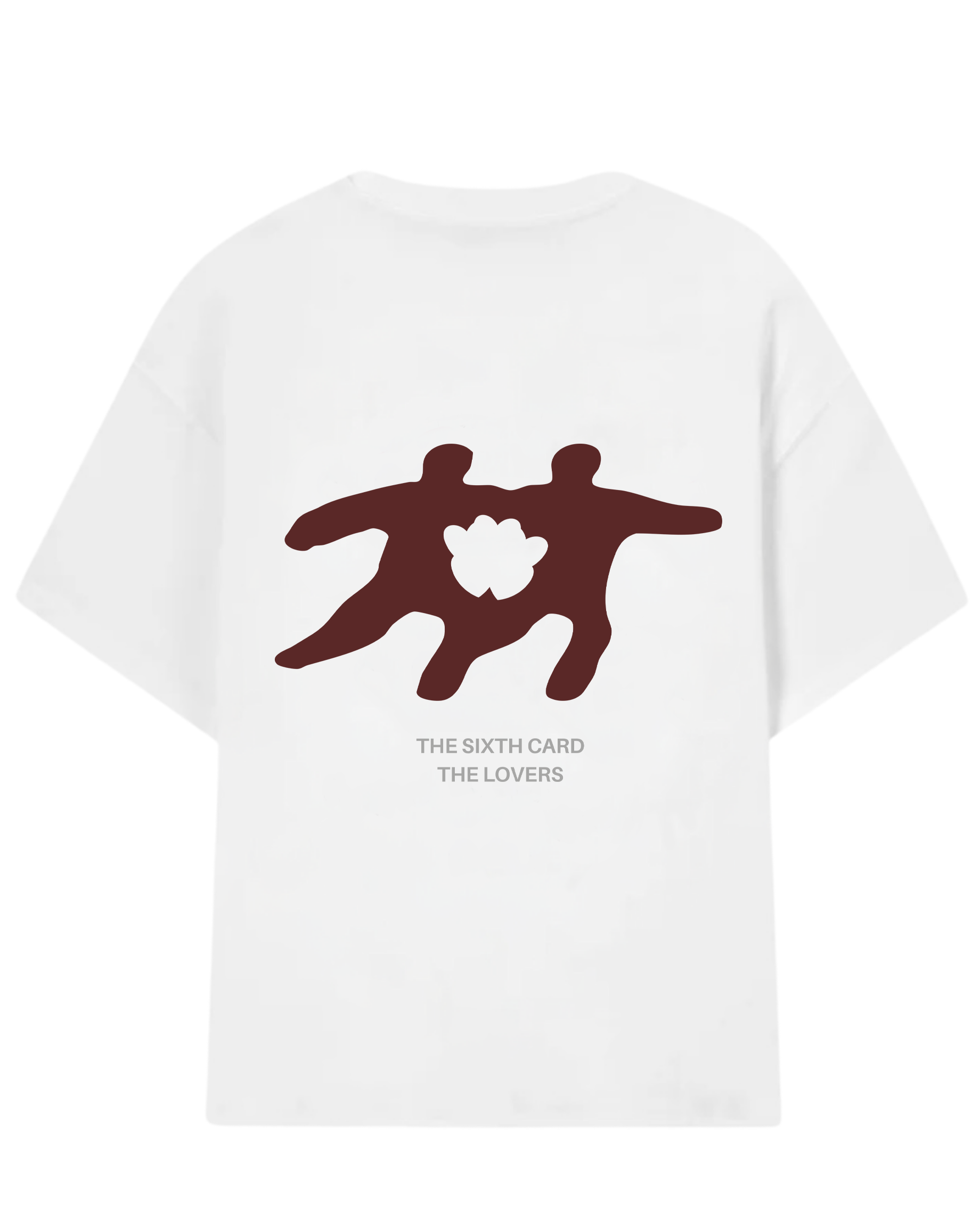 Camiseta Jours de Pluie The Lovers Tee Branca frente