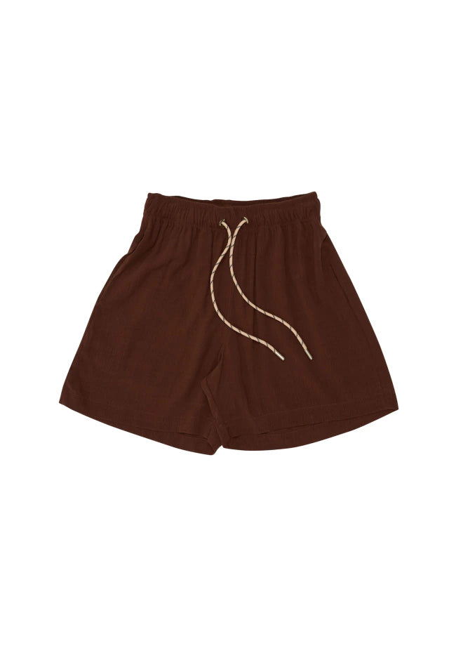 Shorts Tansu Nami Marrom