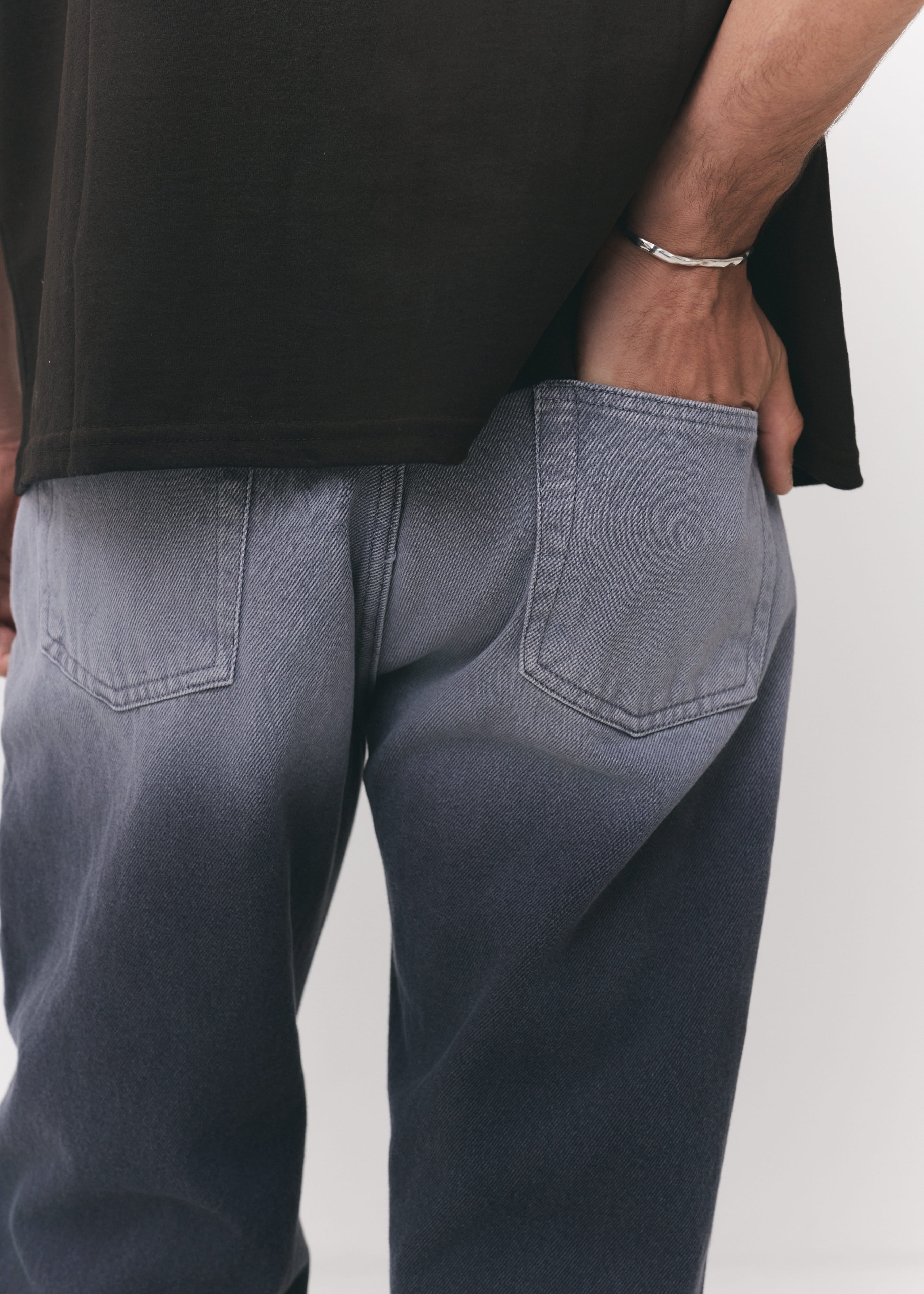 Calça Sarja Garré Cloud Cinza