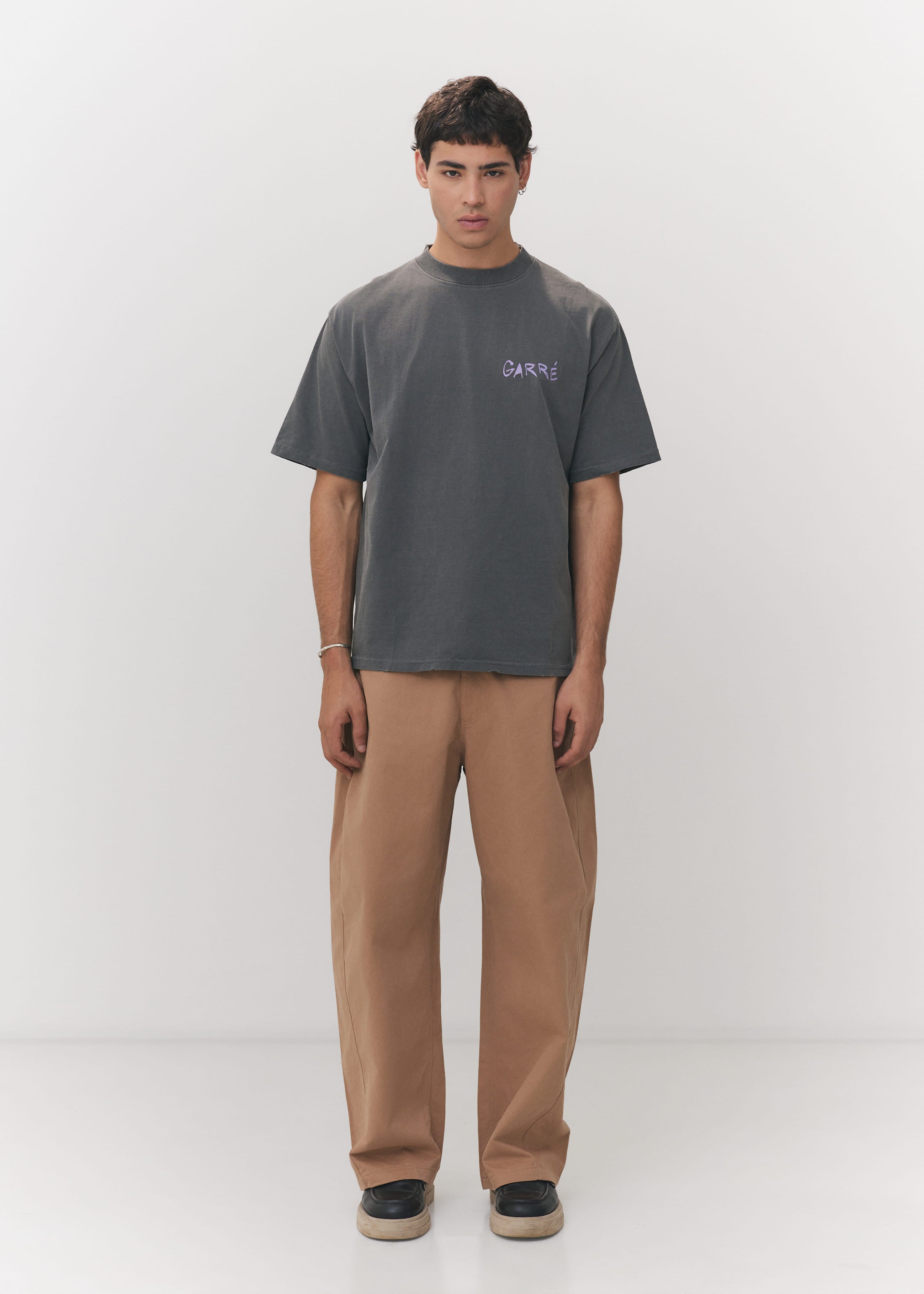 Camiseta Garré Art Washed Cinza