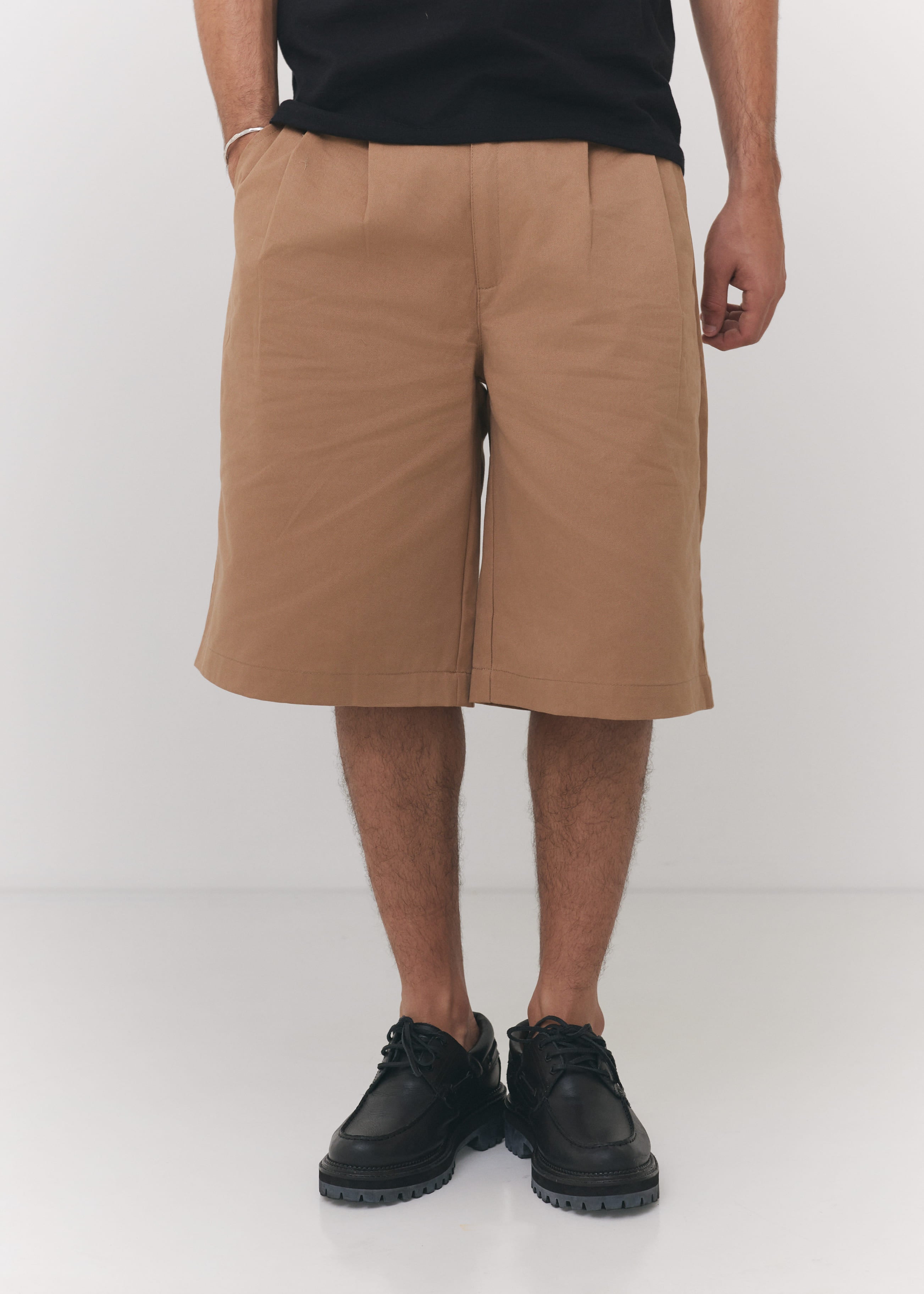 Bermuda Garré Tailored Bege