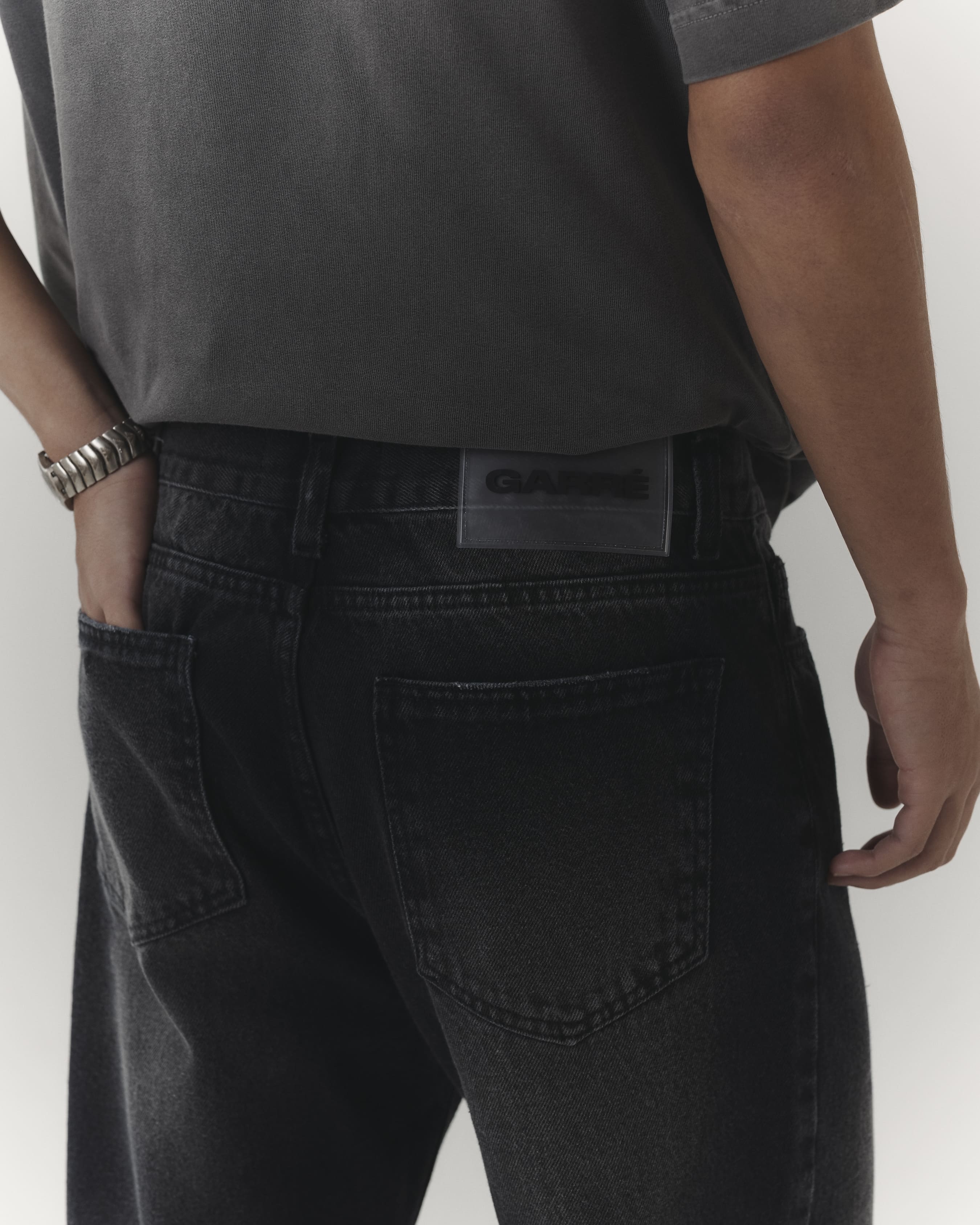 Calça Denim Garré Jet Preta