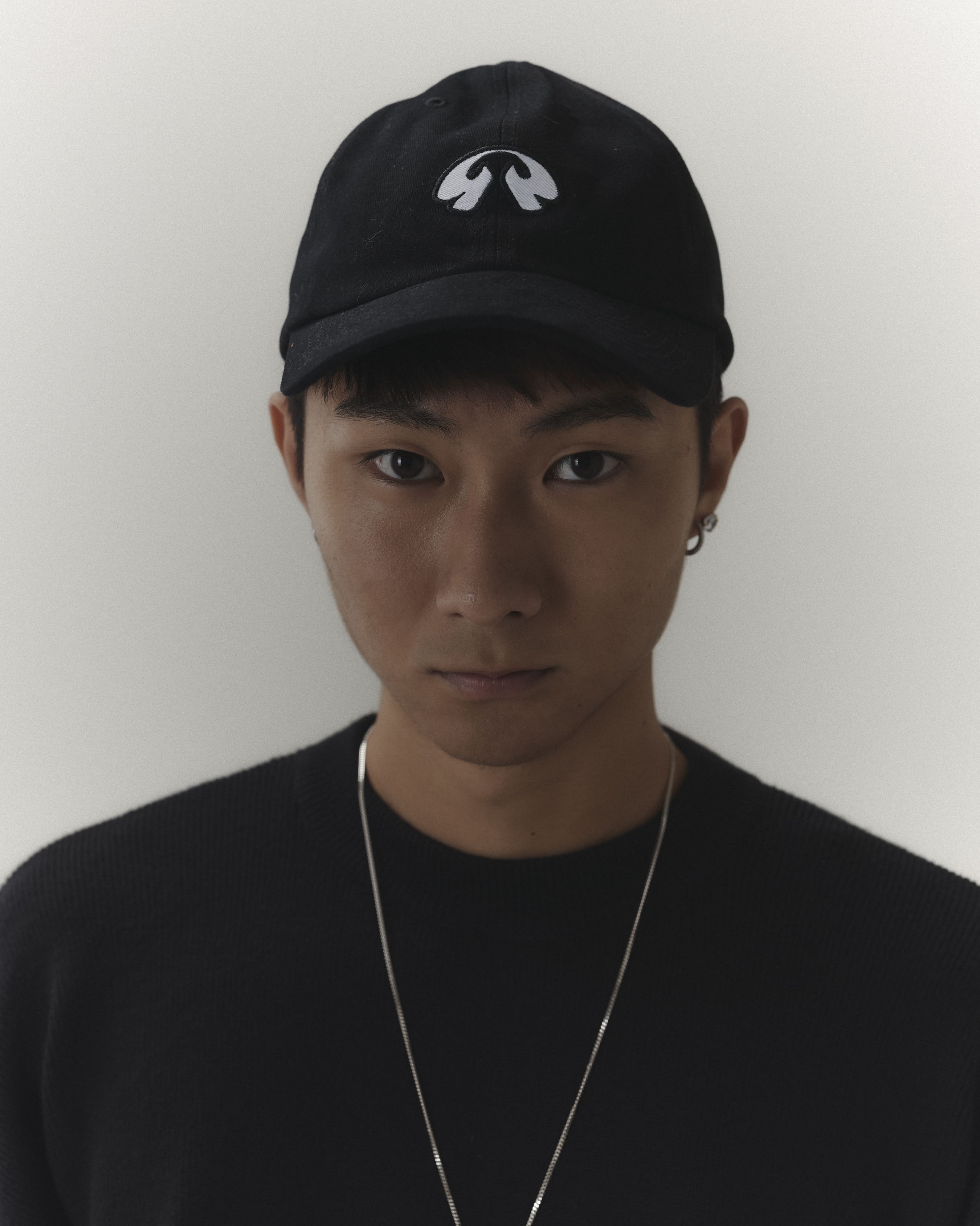 Boné Garré Monogram Logo Preto