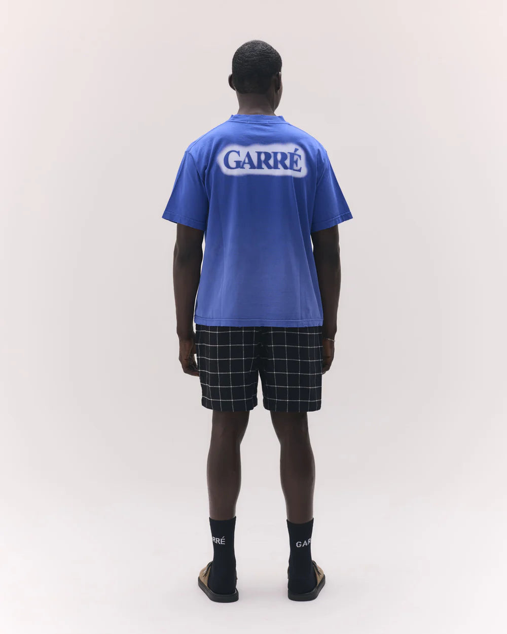 Camiseta Garré Disruptive Logo Militar Azul Royal