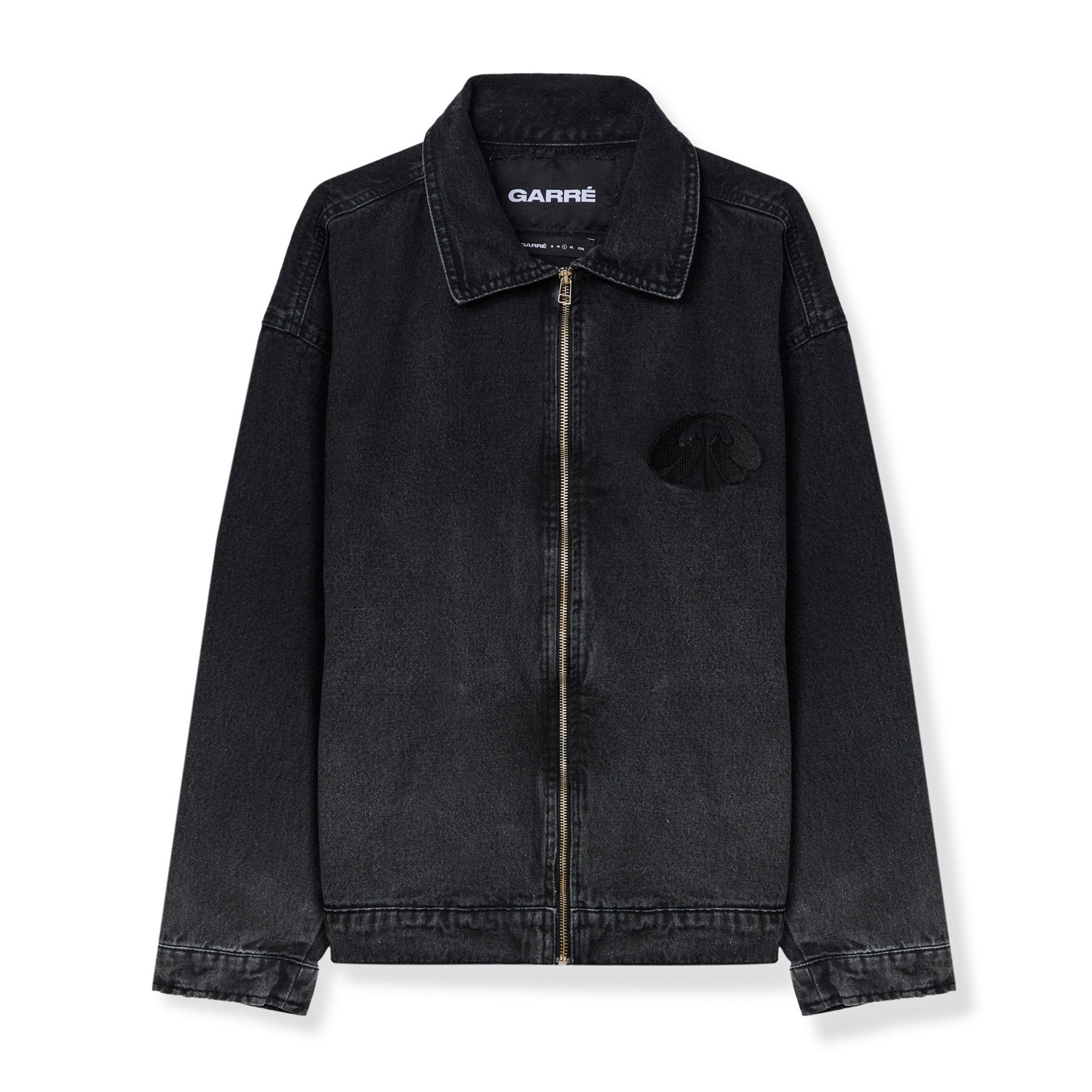 Jaqueta Garré Twill Zip Preta