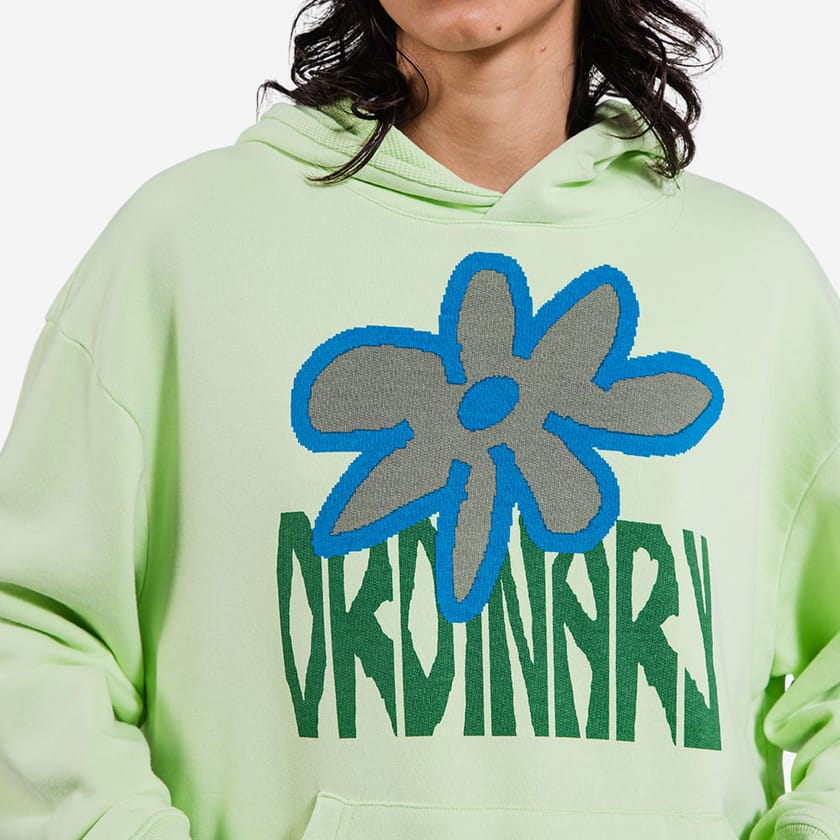 Casaco Zee Dog Hoodie Oversized Ordinary Lime
