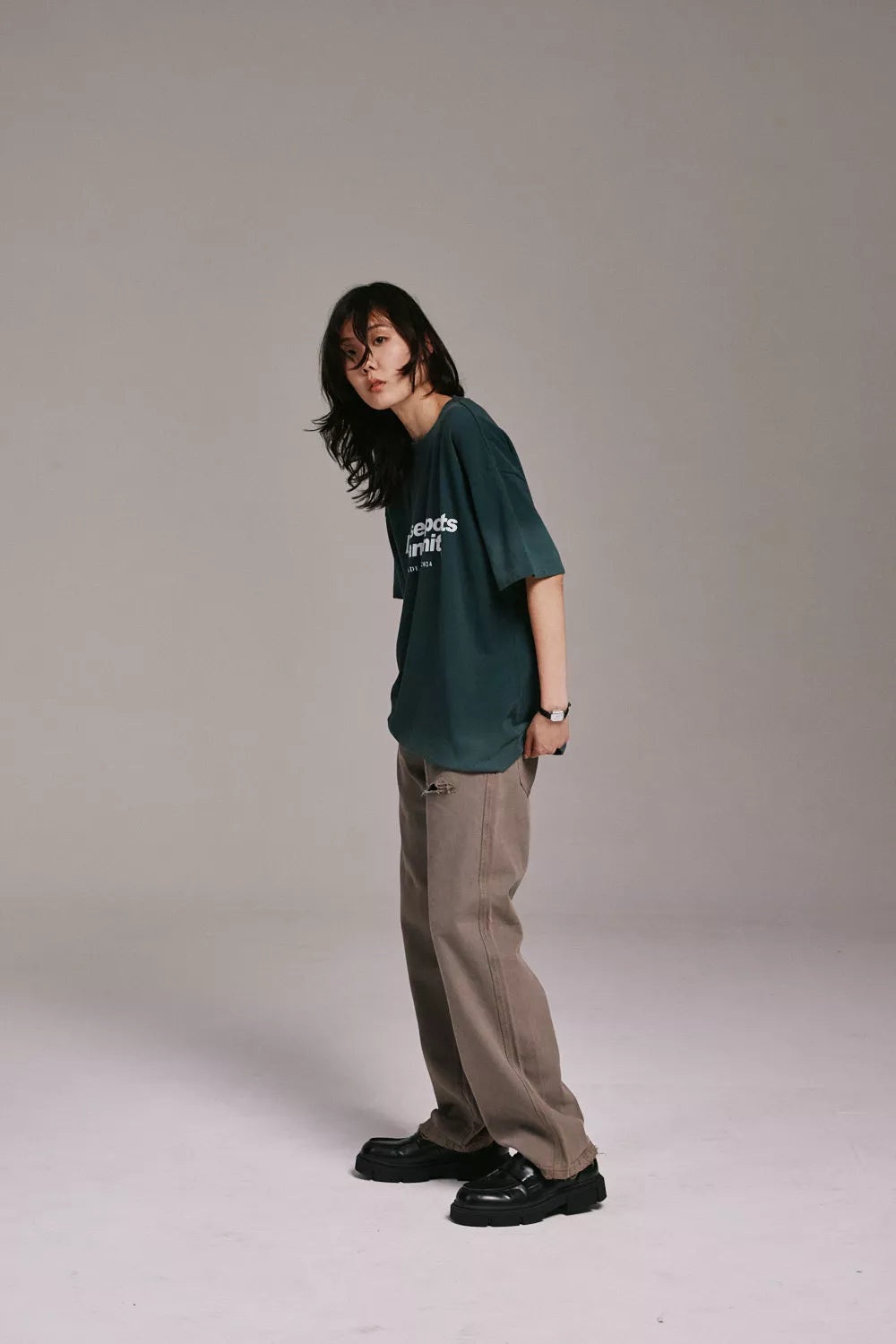 Calça Jeans Aphase Straight Marrom