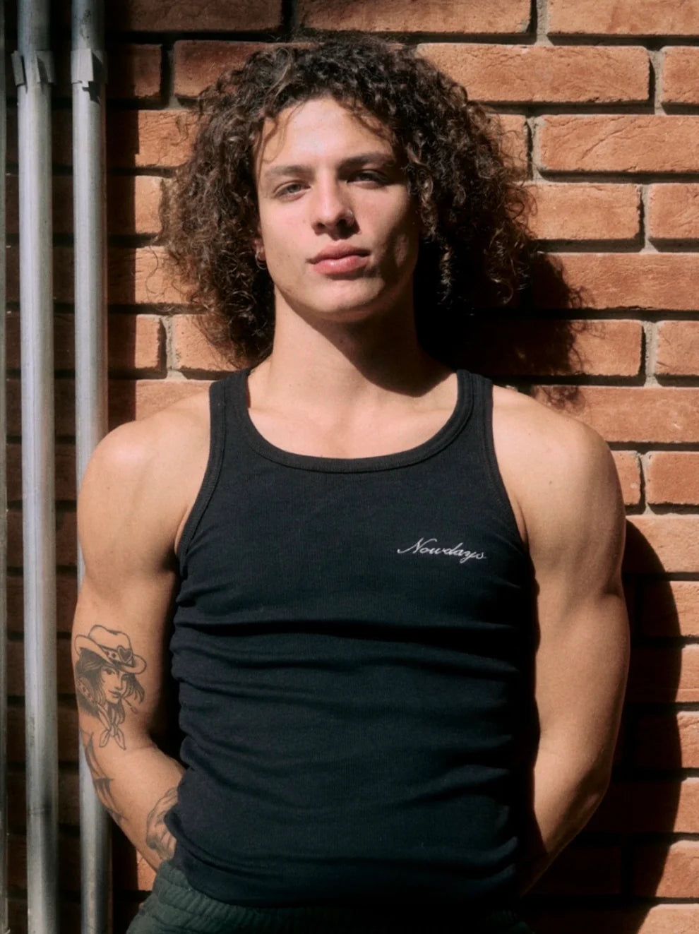 Regata Masculina Nowdays Essentials Preta