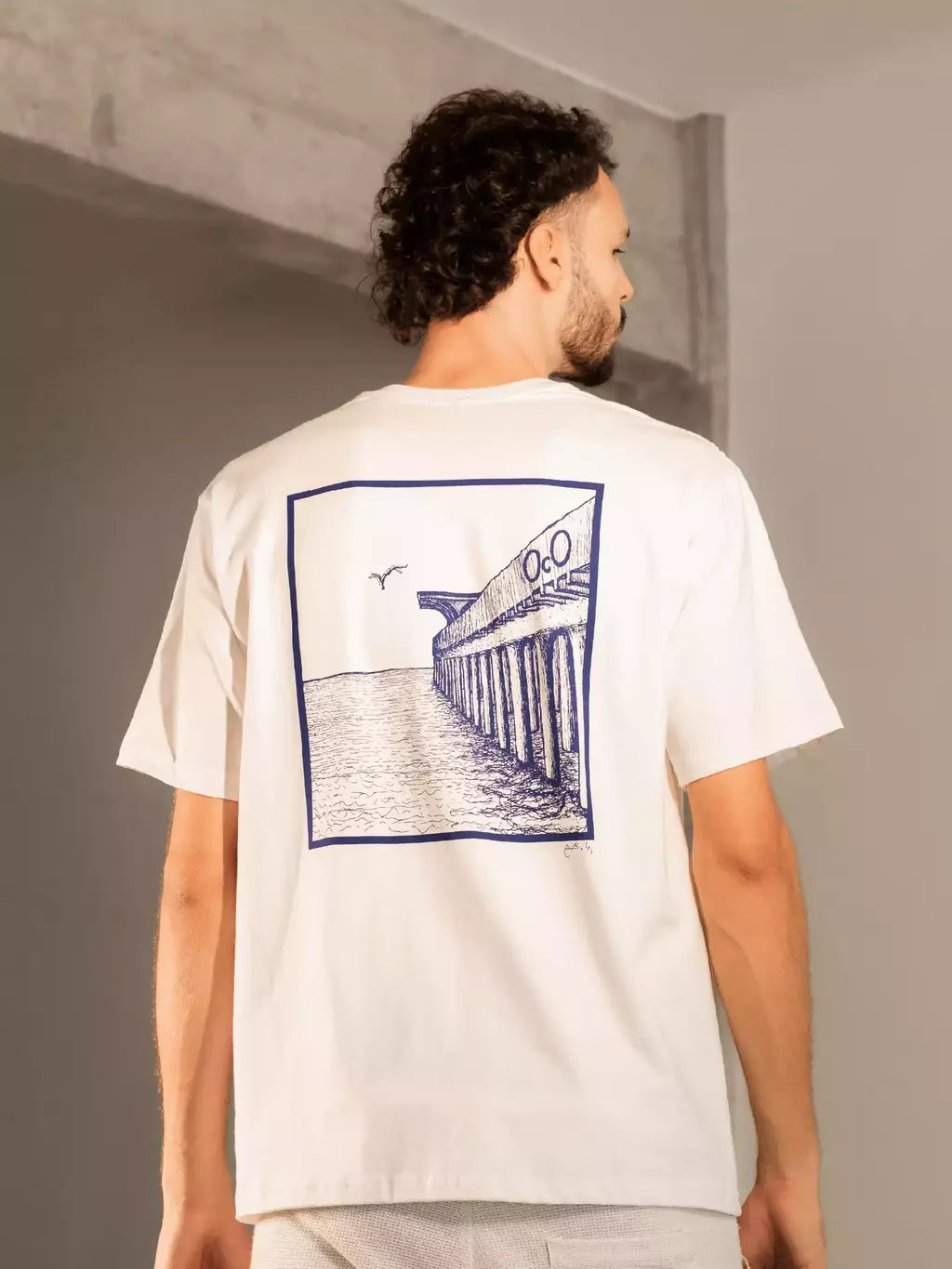 Camiseta OcO Poço da Draga Branca