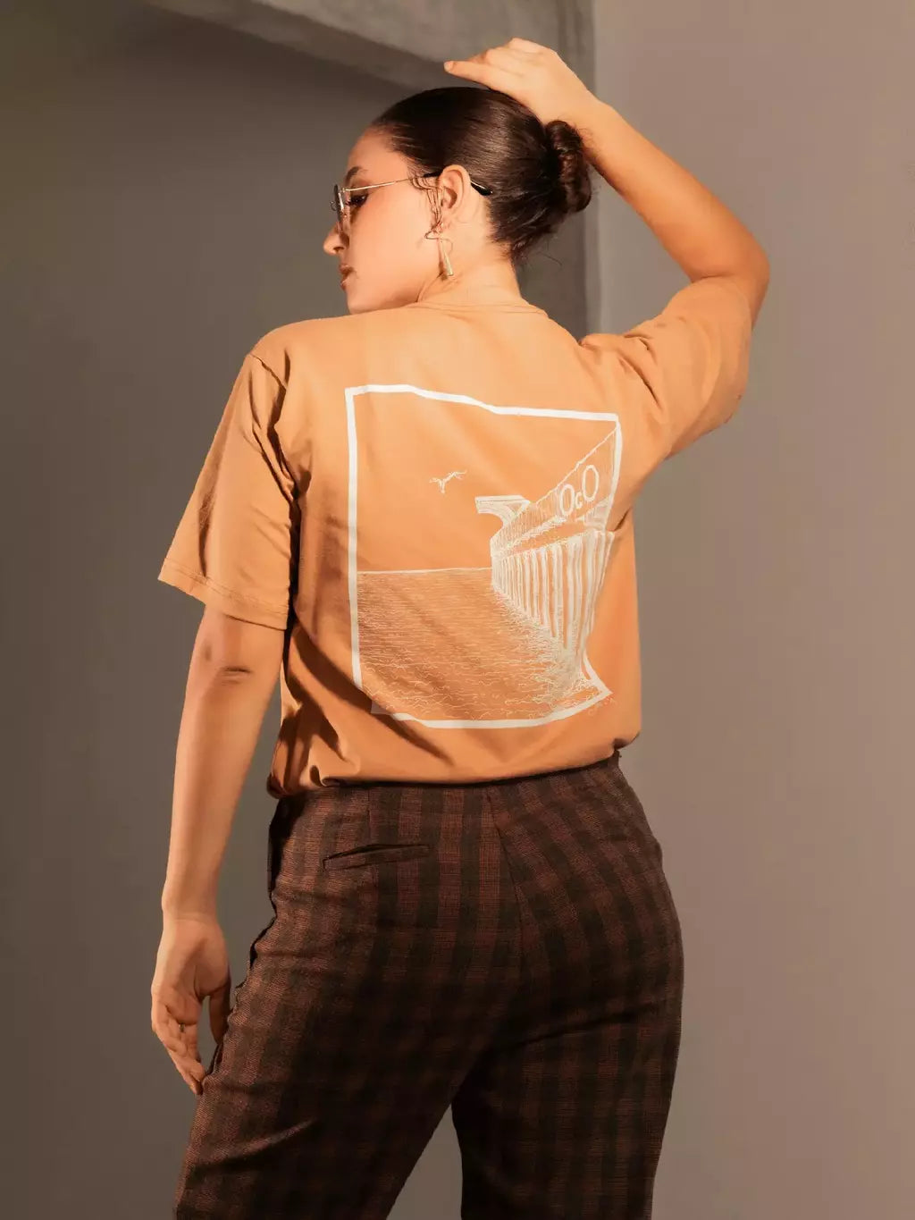 Camiseta OcO Poço da Draga Marrom