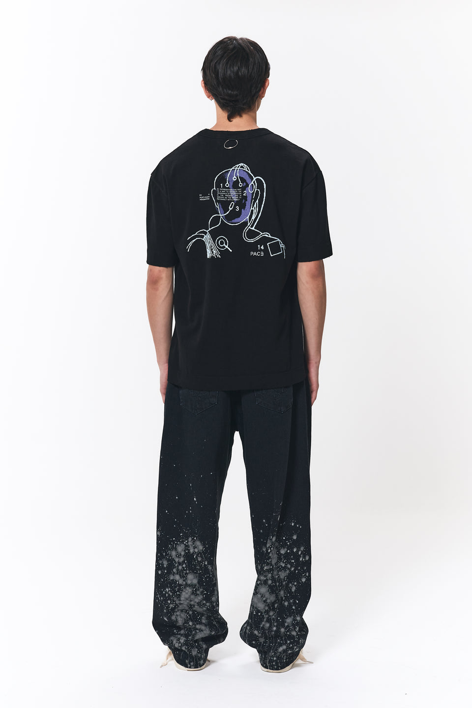 Camiseta Pace Pragmatism Preto Estonado