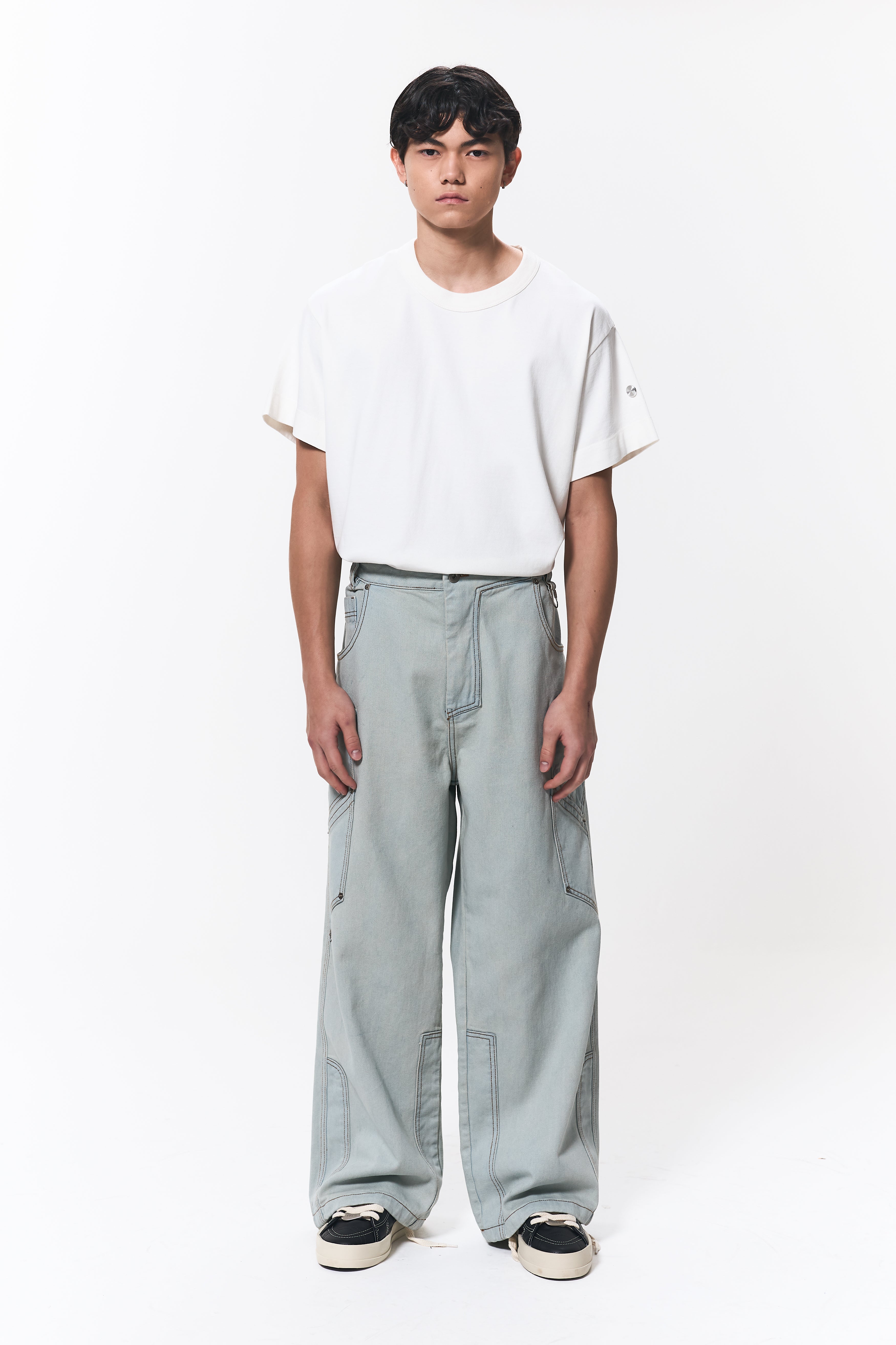 Calça Pace Poketto Jeans Relaxed Azul Claro