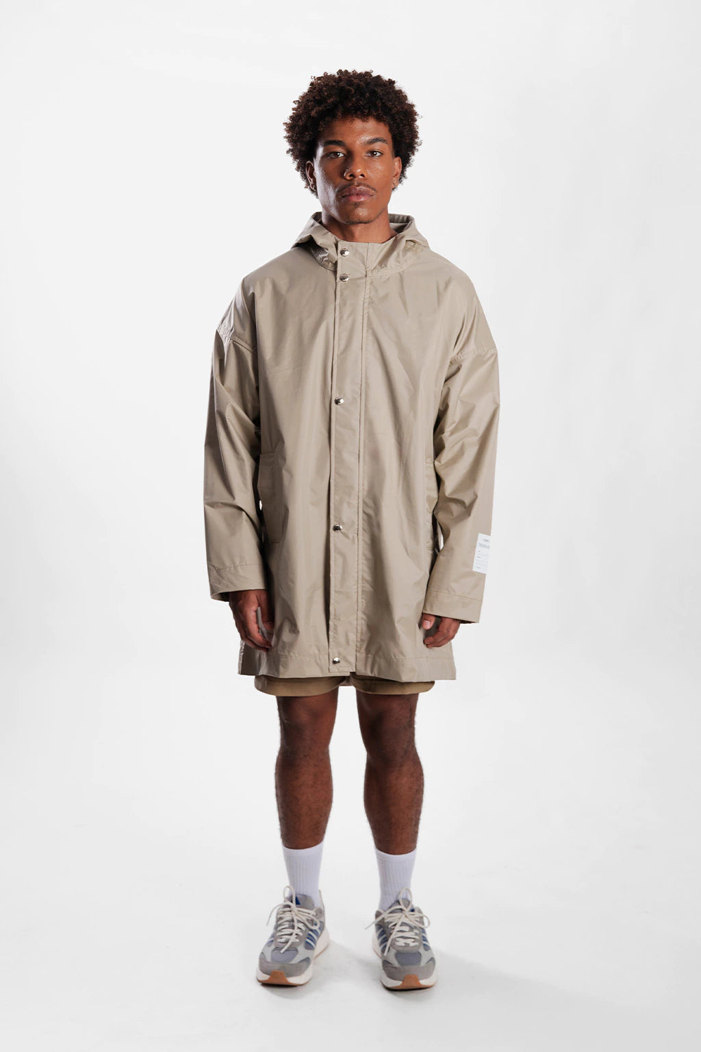 Capa De Chuva Toró Unissex Bege