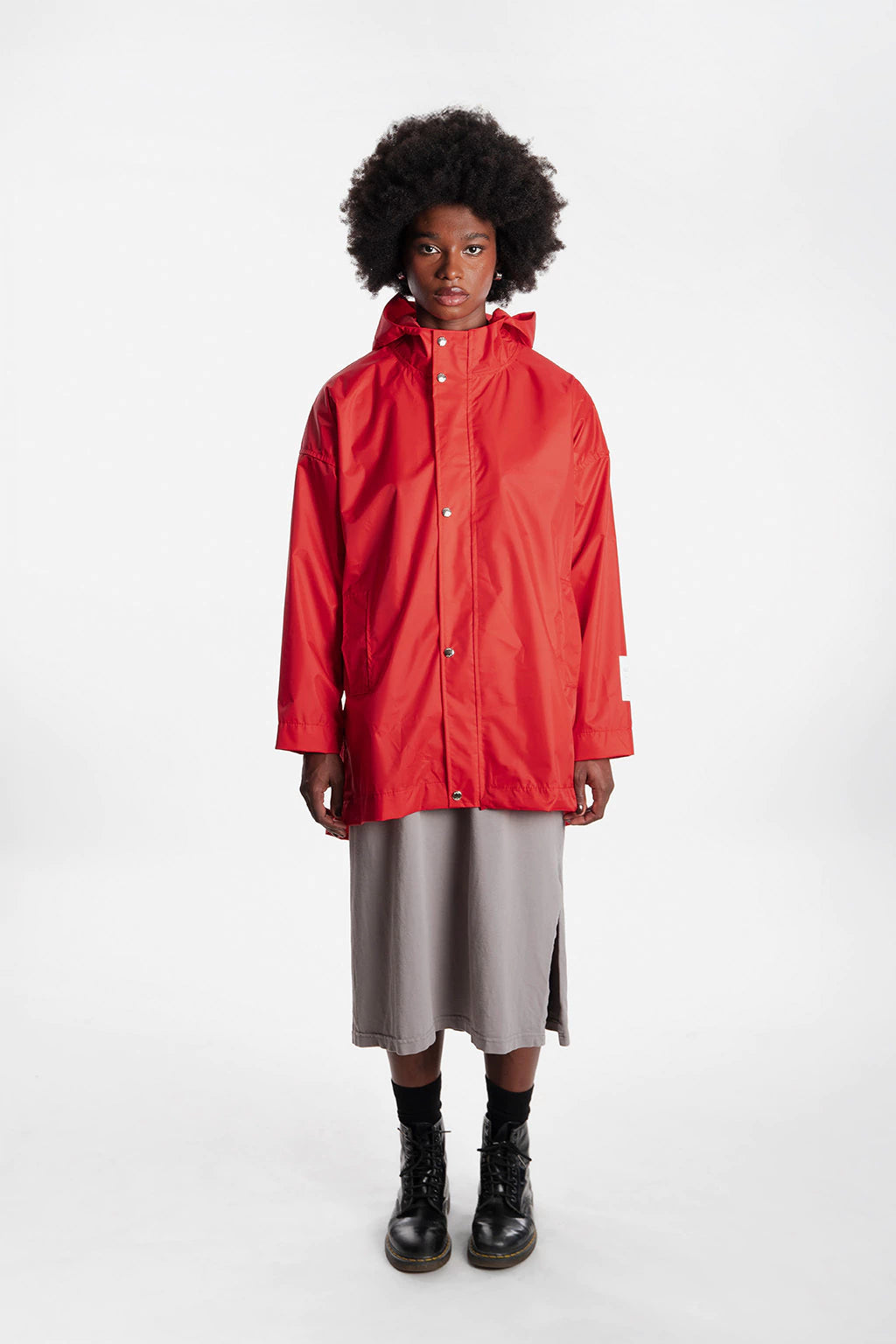 Capa De Chuva Toró Unissex Vermelha