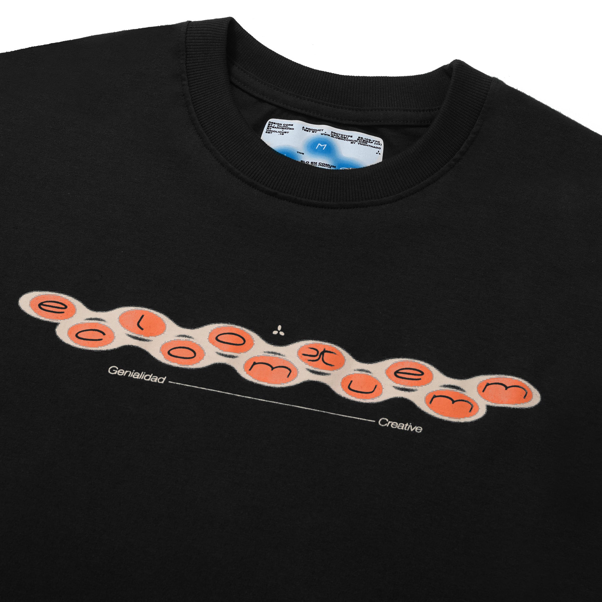 Camiseta Elo Regular Halo Preta