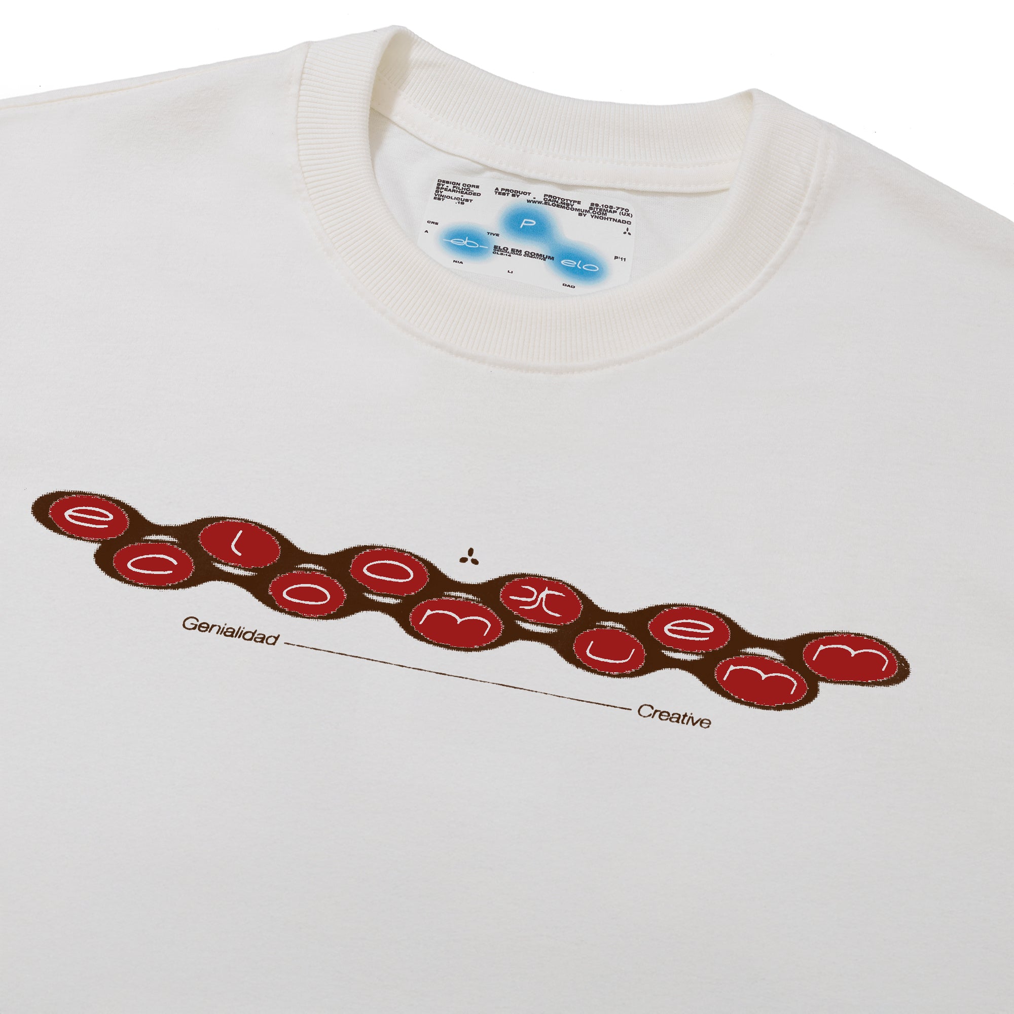Camiseta Elo Regular Halo Branca