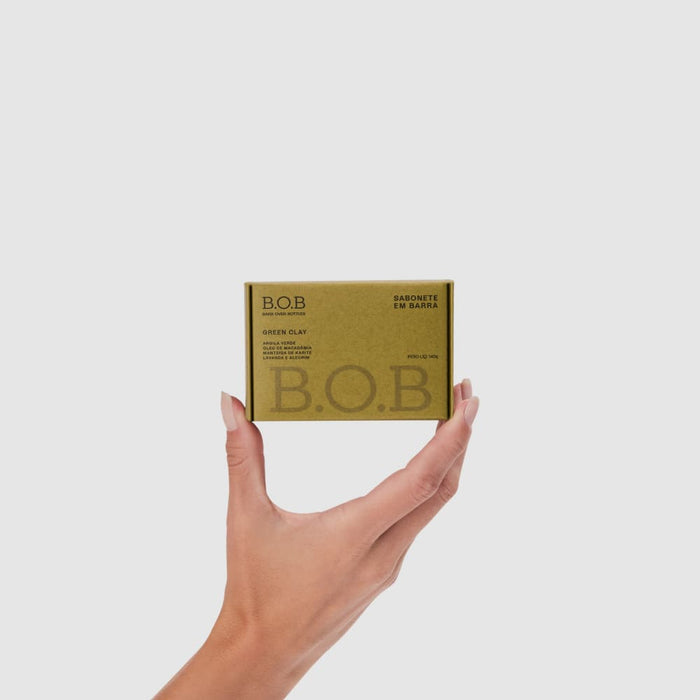 Sabonete B.O.B Green Clay 140G