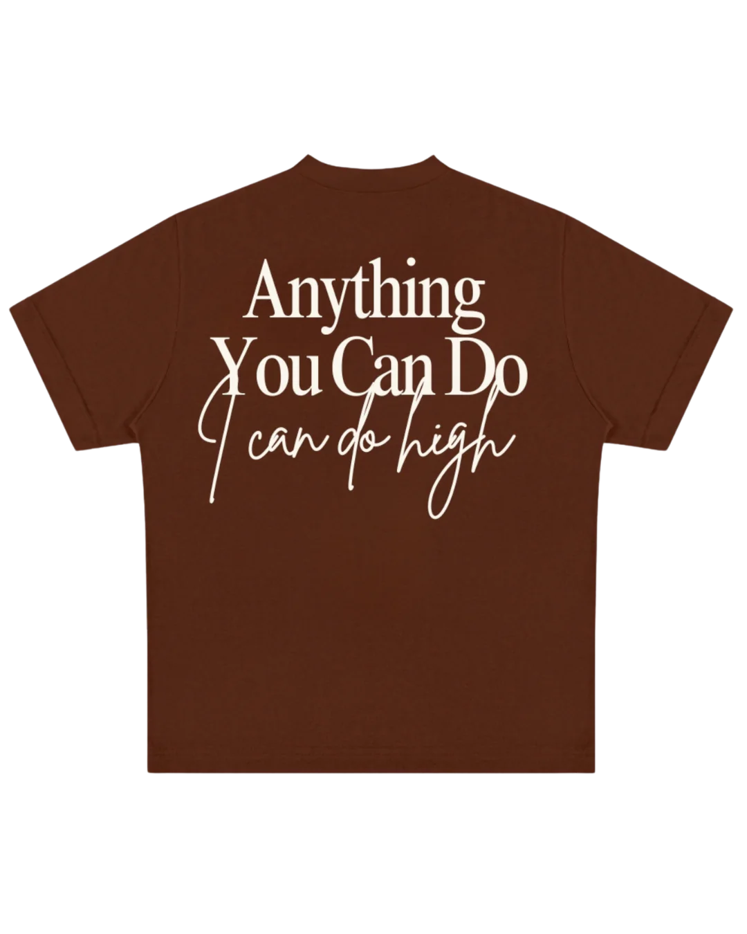 Camiseta Nowdays I Can Do High Brown