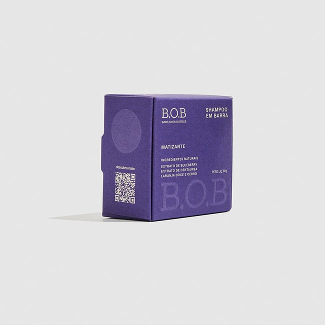 Shampoo Solido B.O.B Matizante 80G