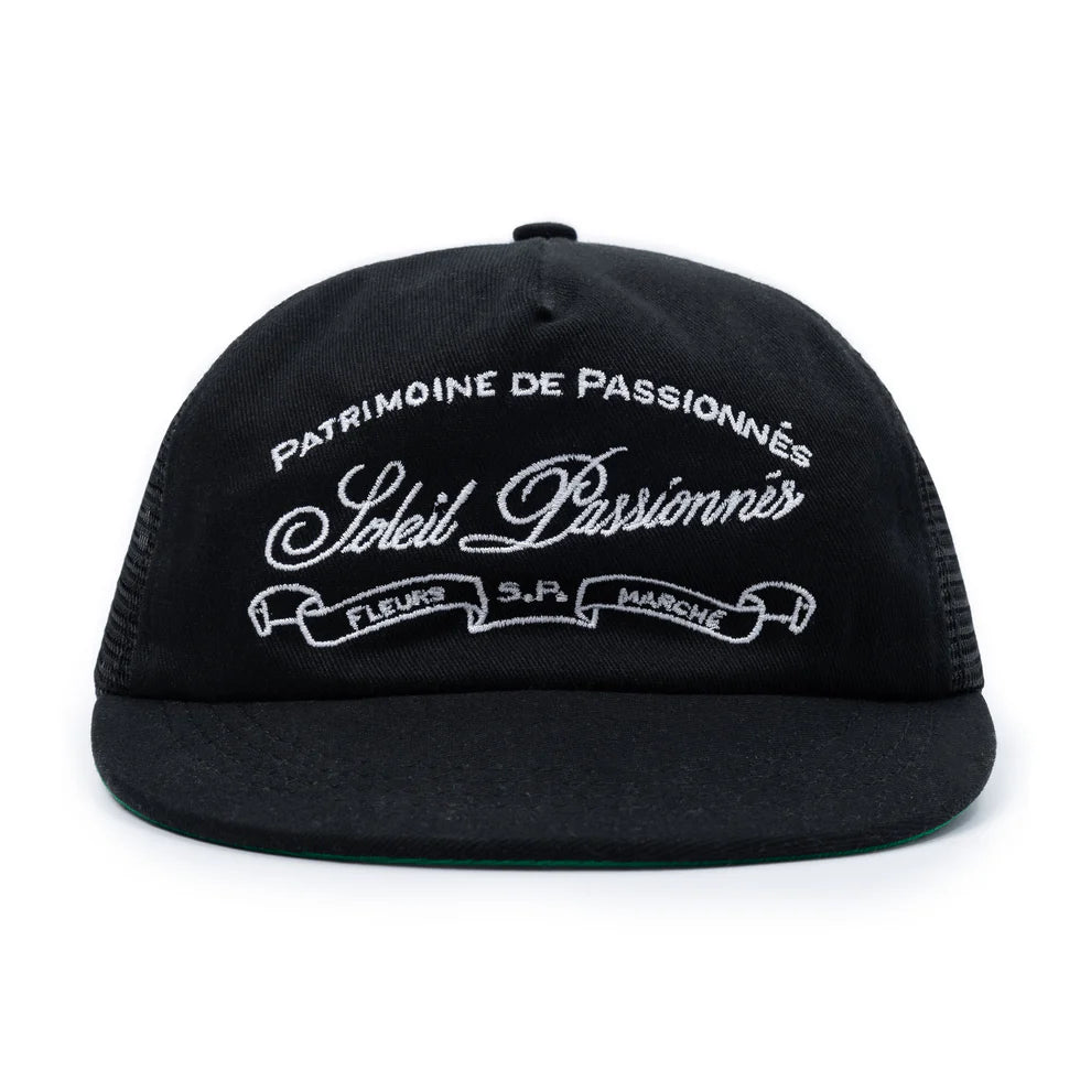 Boné Soleil Patrimoine Preto