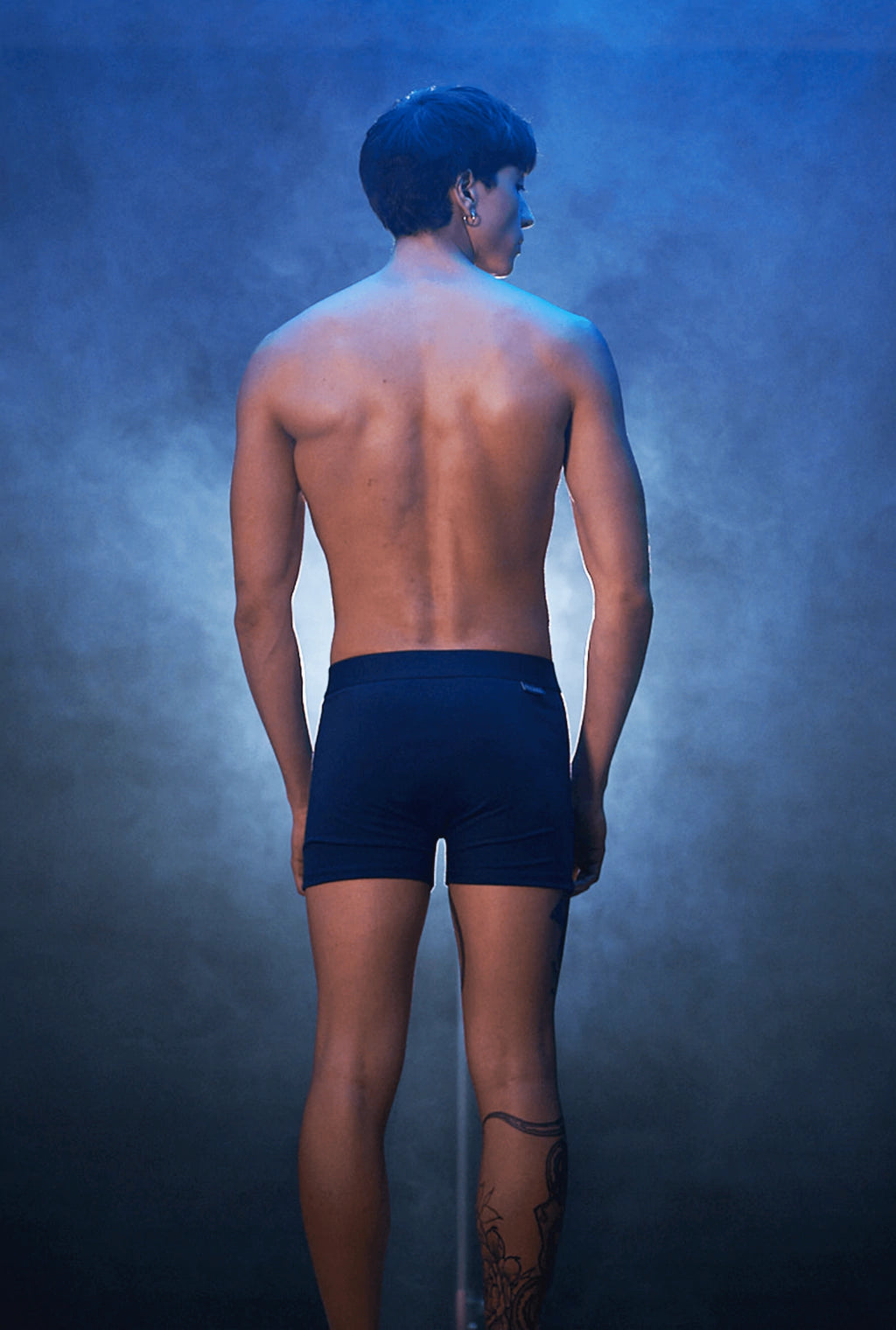 Cueca Sopro Soft Boxer Azul Marinho