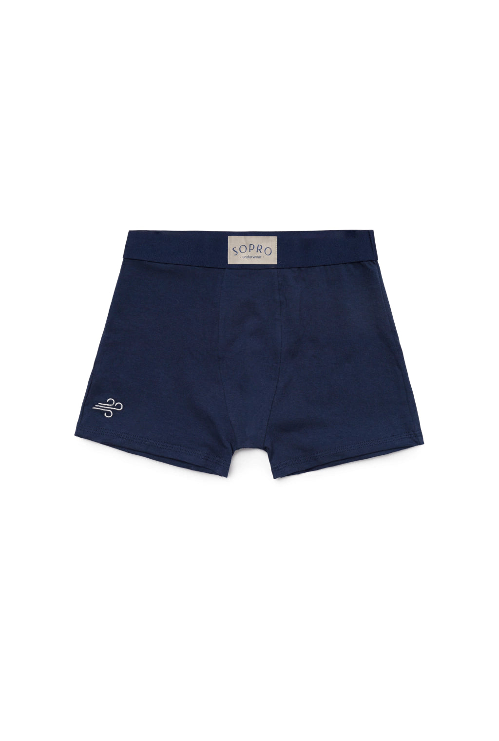 Cueca Sopro Soft Boxer Azul Marinho