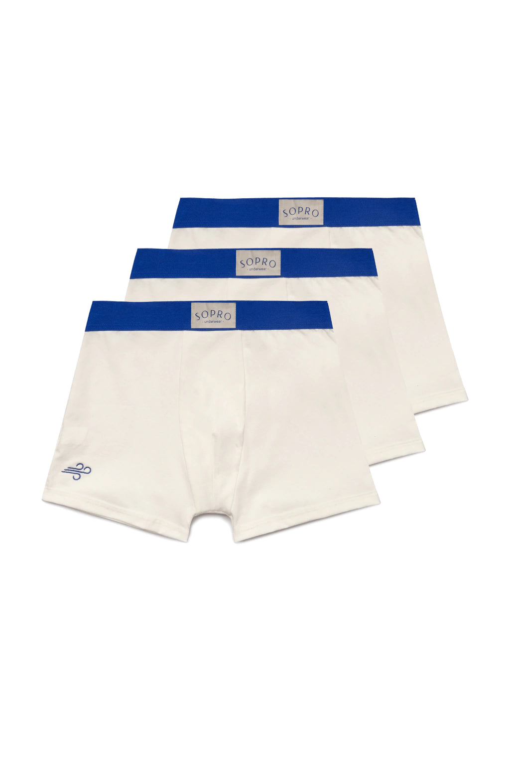 Pack Cuecas Sopro Soft Boxer Azul Royal