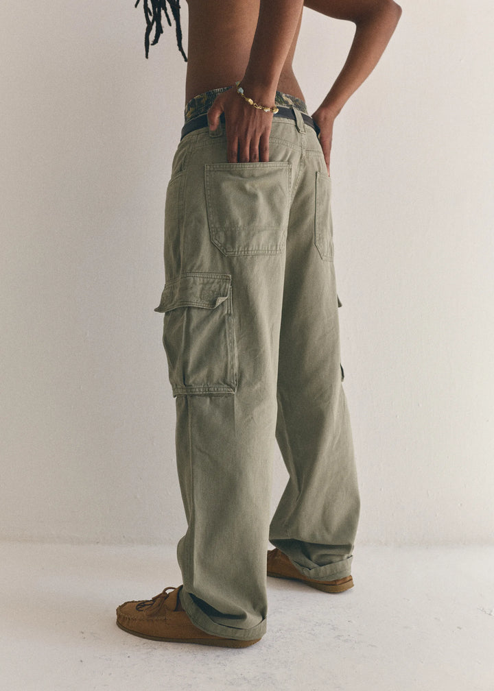 Calça Sow Cargo Everyday Oliva