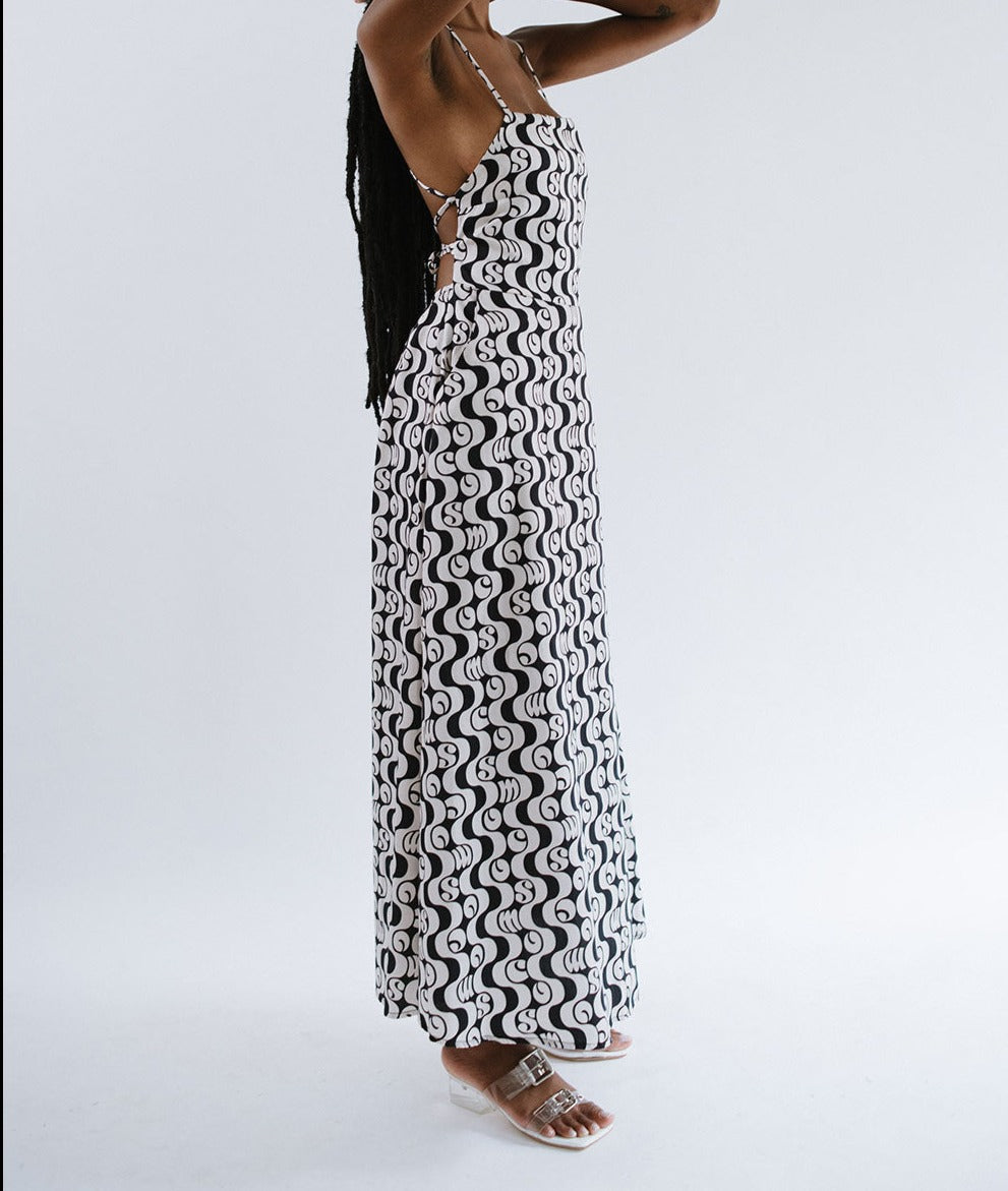 Vestido Cosmo Rio Naty Orla Preto