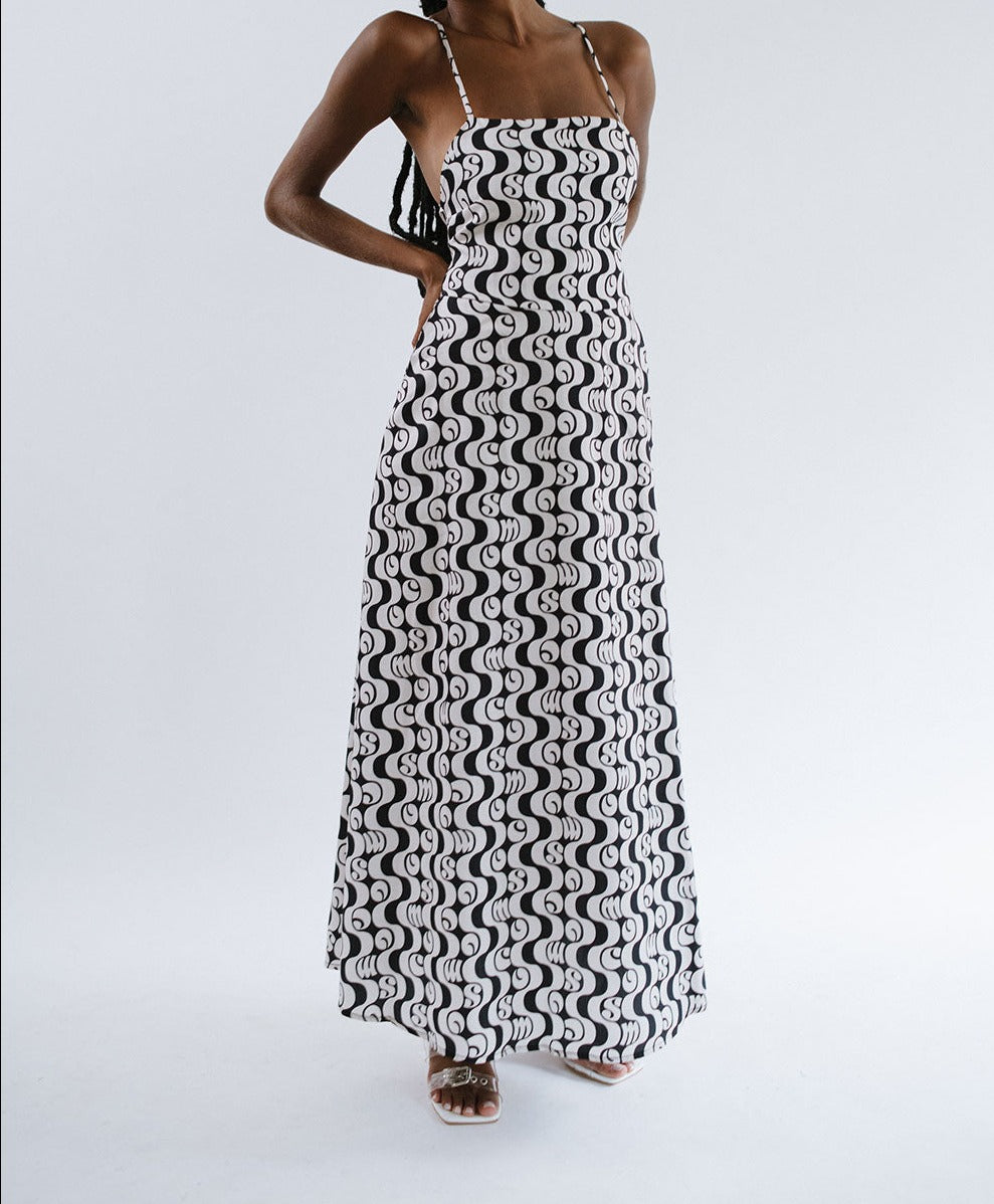 Vestido Cosmo Rio Naty Orla Preto