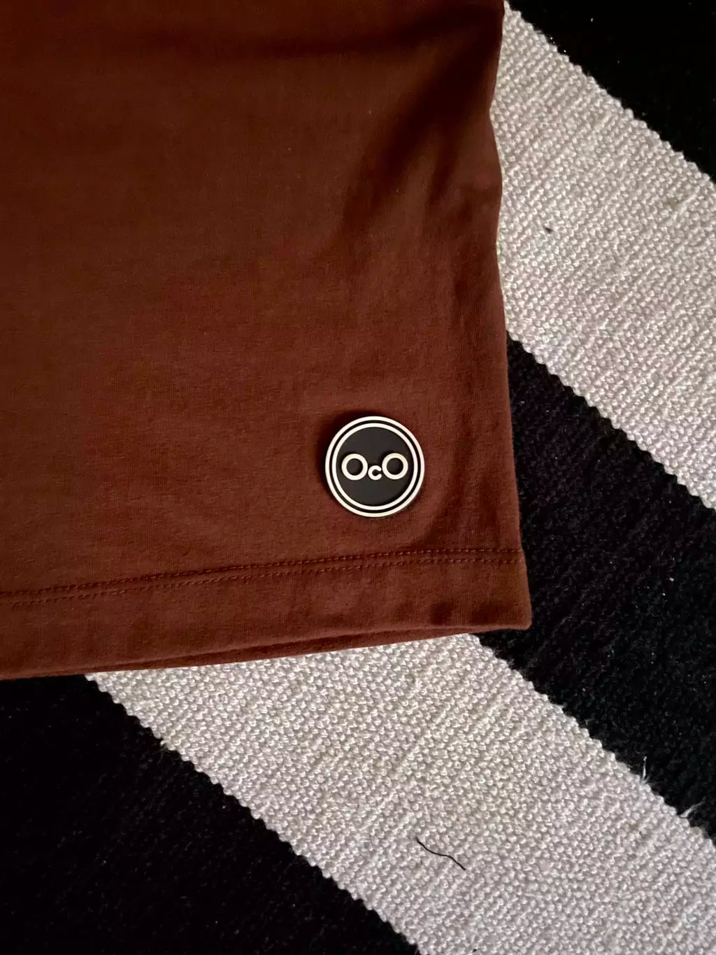 Camiseta OcO Peixe Boxy Marrom