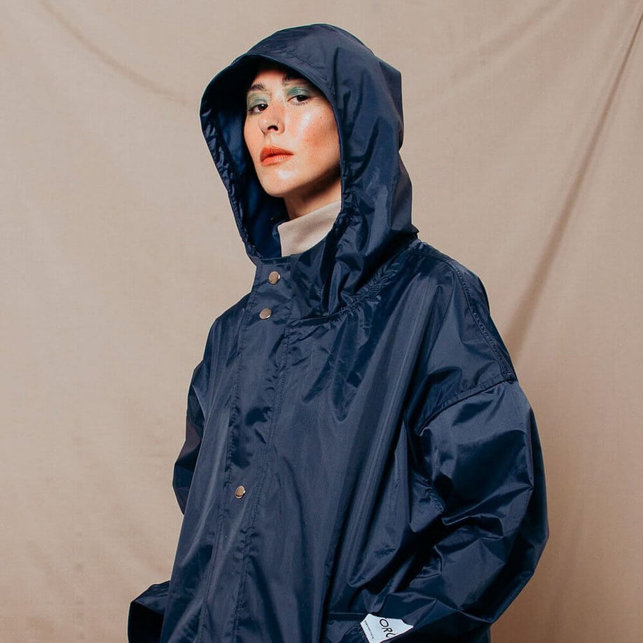 Capa De Chuva Toró Unissex Azul