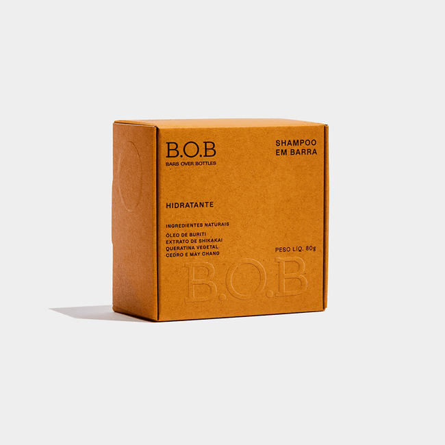 Shampoo Solido B.O.B Hidratante 80G