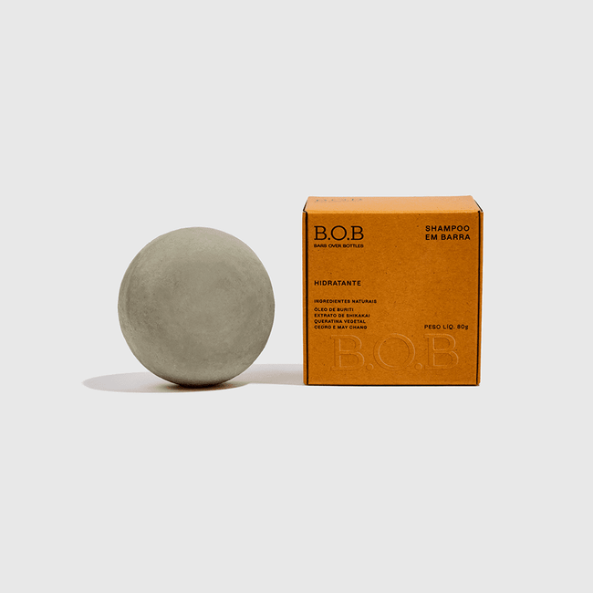 Shampoo Solido B.O.B Hidratante 80G
