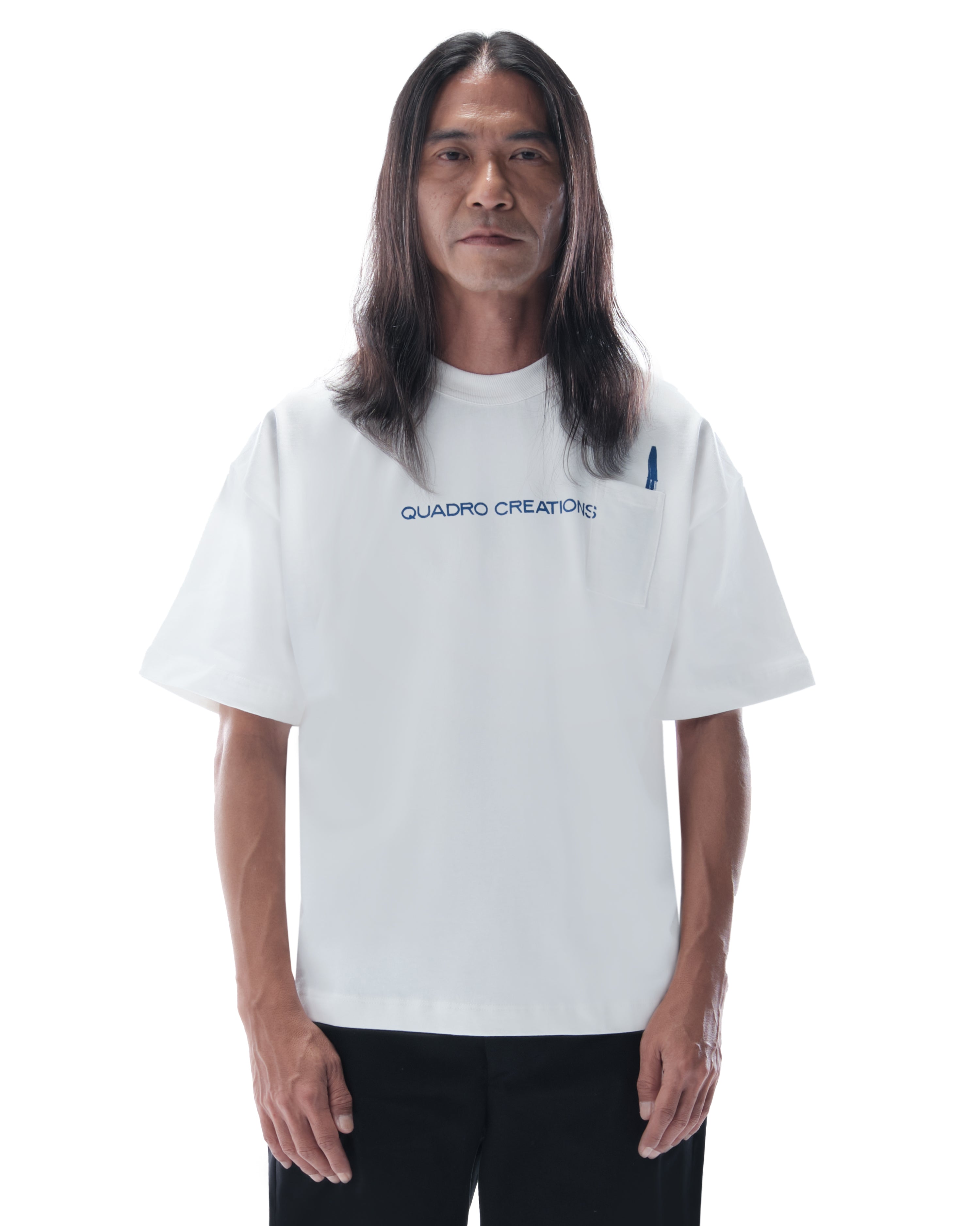 Camiseta Quadro Creations QC Staff Off White