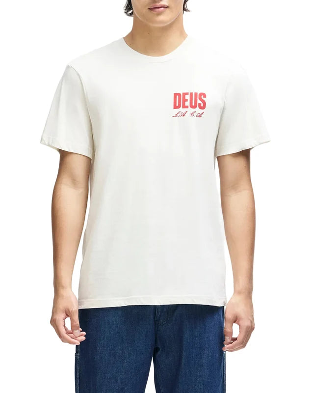 Camiseta Deus Ex Machina Cutaway Branca