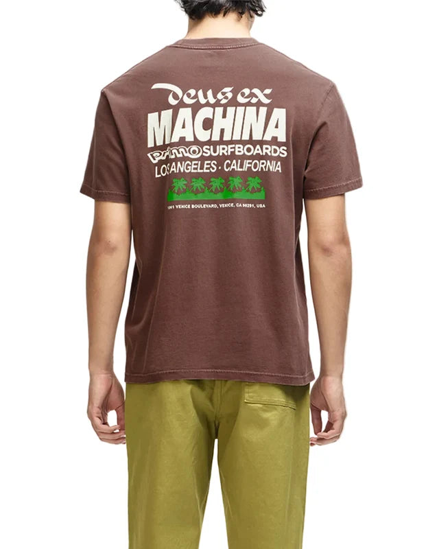 Camiseta Deus Ex Machina Primo Marrom