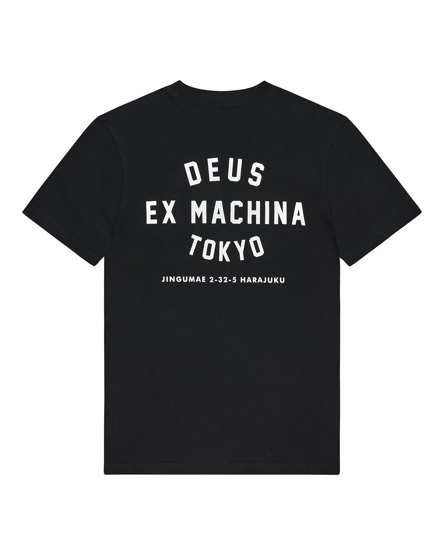 Camiseta Deus Ex Machina Harajuku Helmet Preta