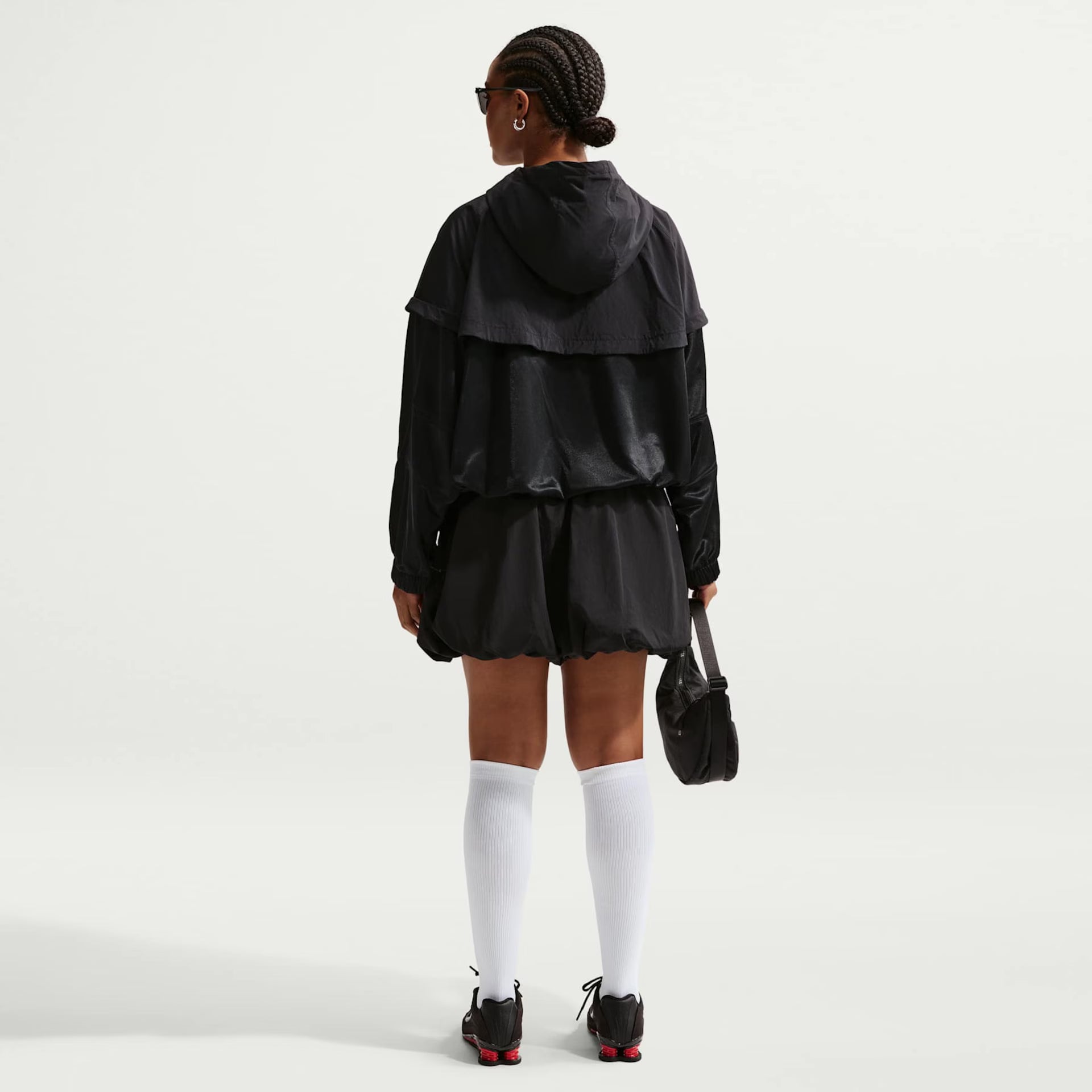 Jaqueta Nike Sportswear Oversized Windrunner Preto
