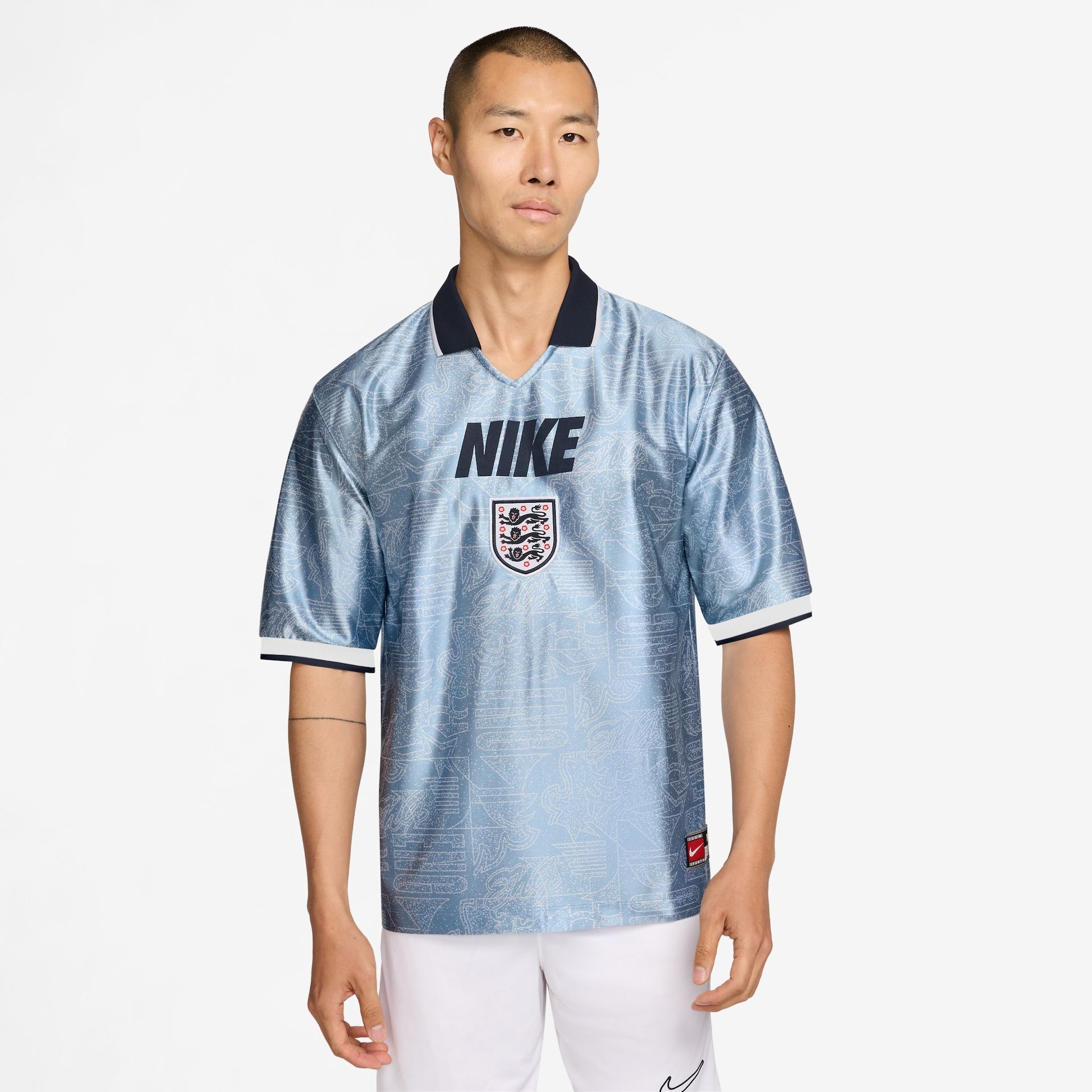 Camiseta Polo Nike Dri-Fit Energy Inglaterra Azul