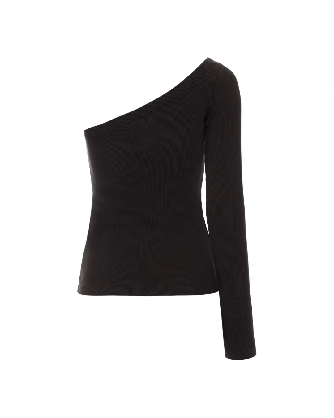 Blusa Lourie Um Ombro Só Preta