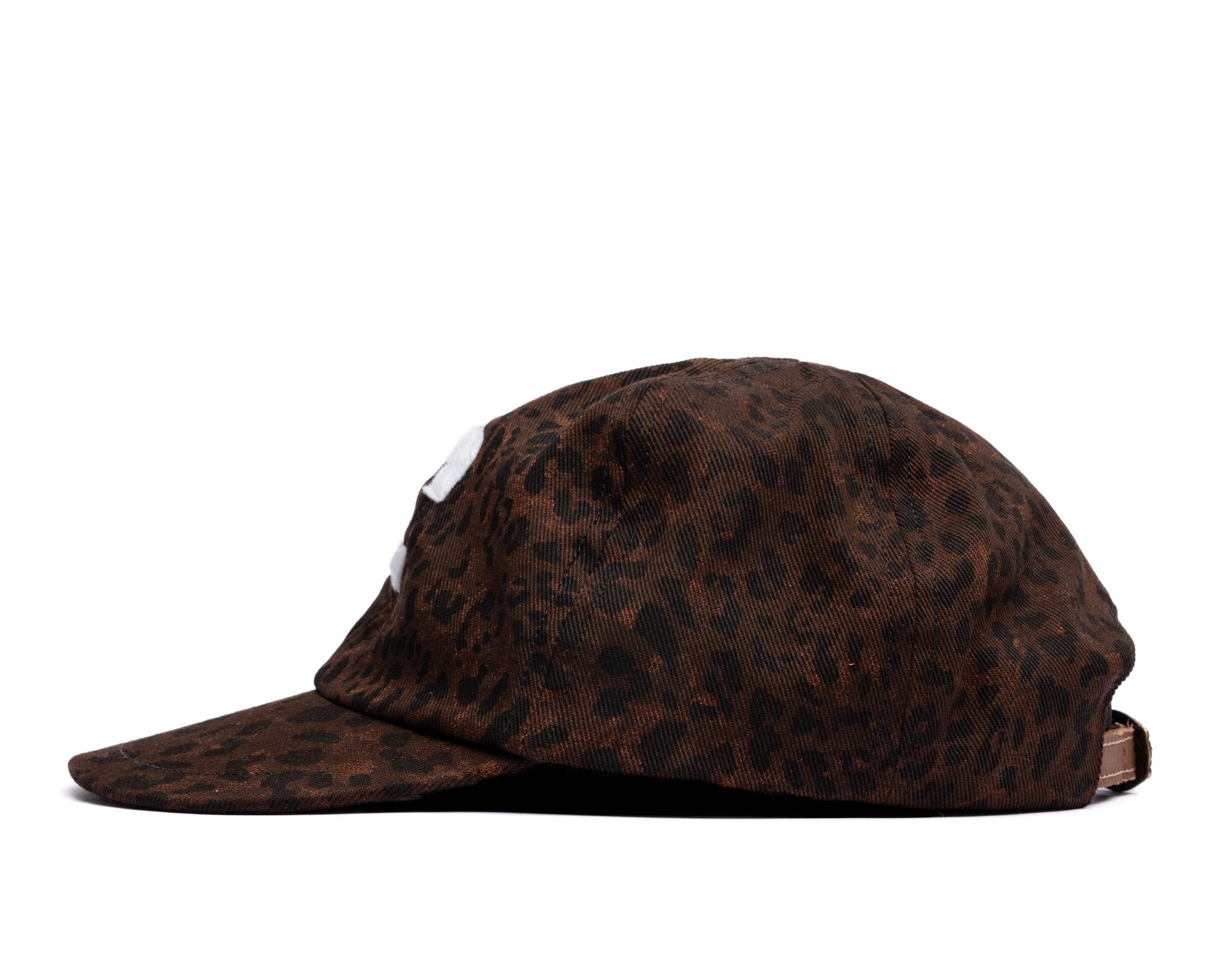 Boné Cardapê C Logo Leopard Marrom