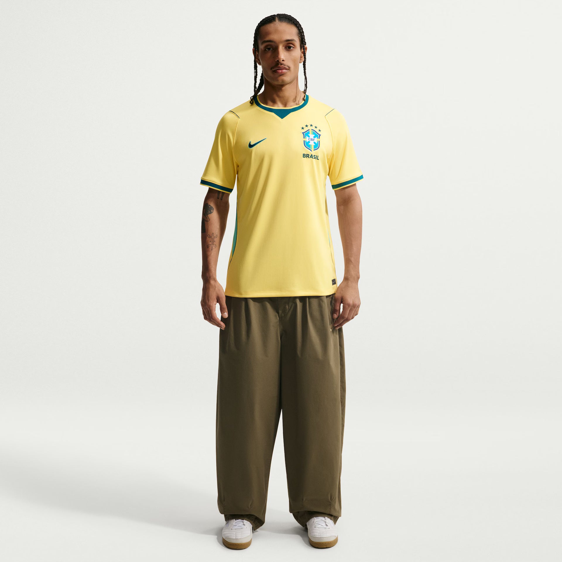 Camiseta Nike Torcedor Pro Brasil I 2027/2027 Home World Cup