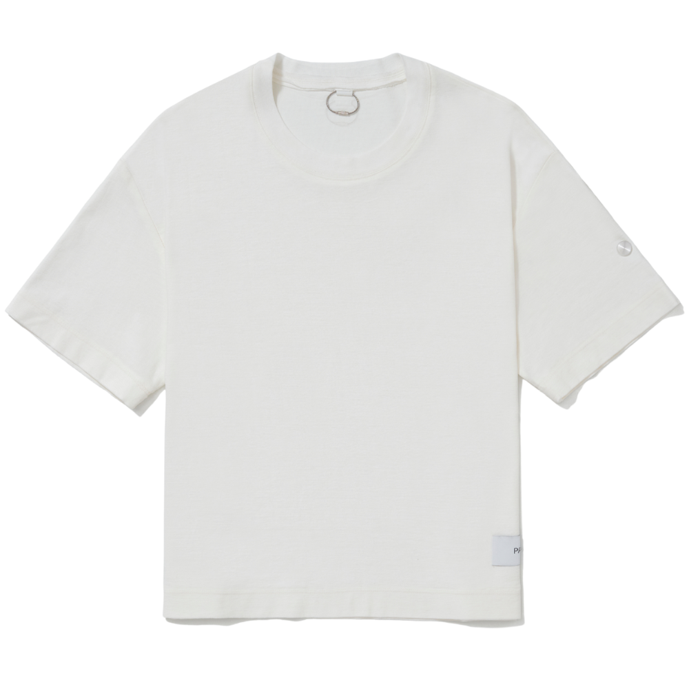 Camiseta Dupla Face Pace Pattern Branca