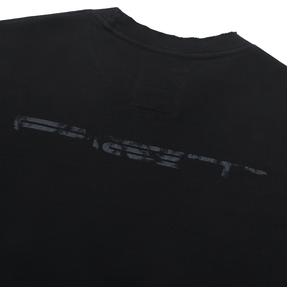 Camiseta Piet X Oakley Nano Logo Ripped Vintage Black